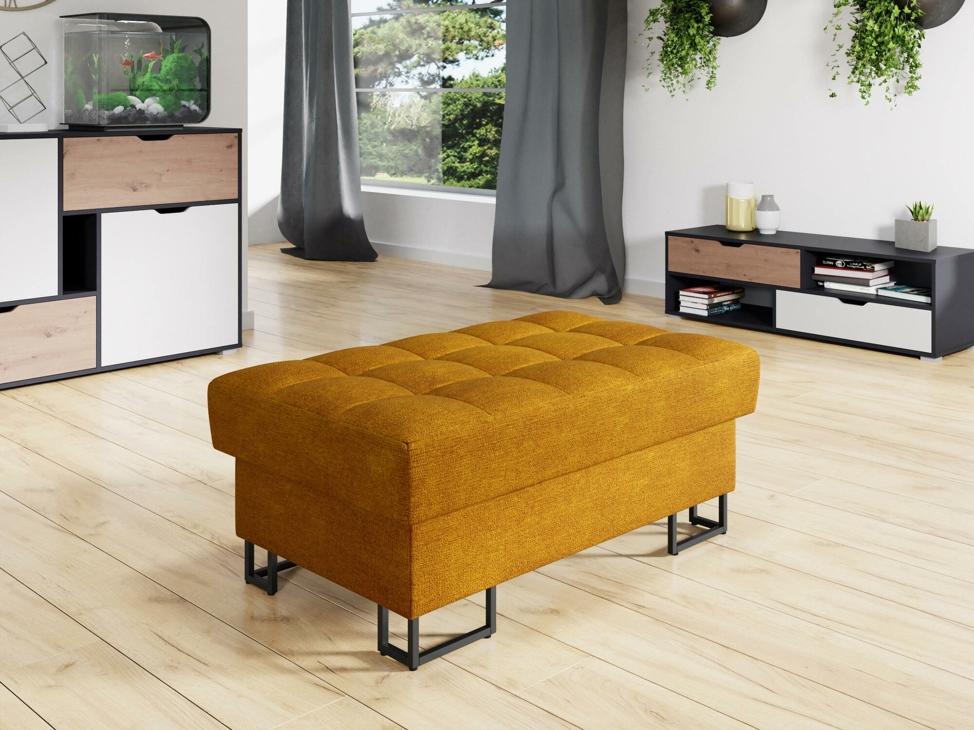 Upholstered bench Comfivo Anima (Wave 05)