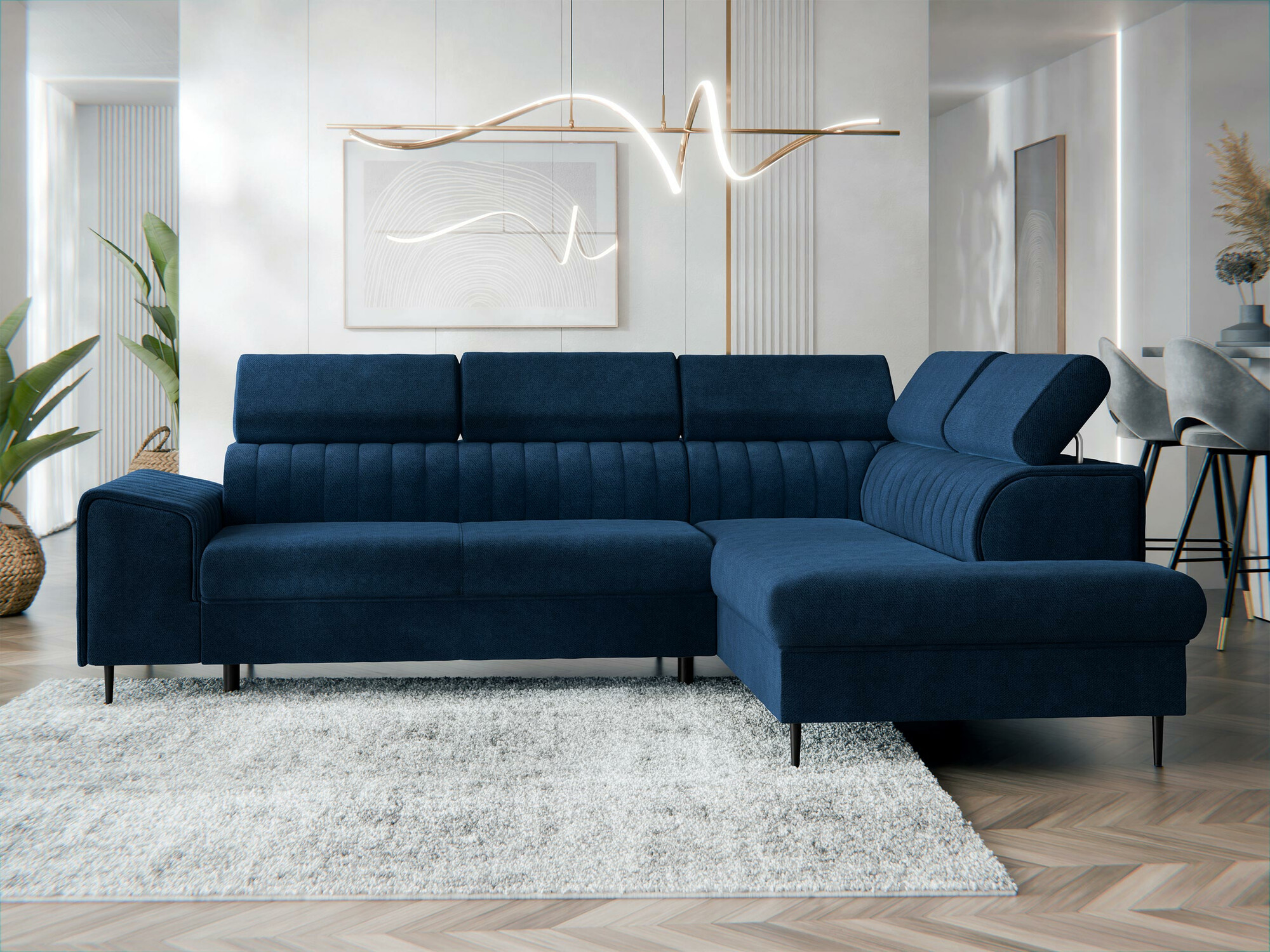 Corner sofa Comfivo Universum (Kronos 09)