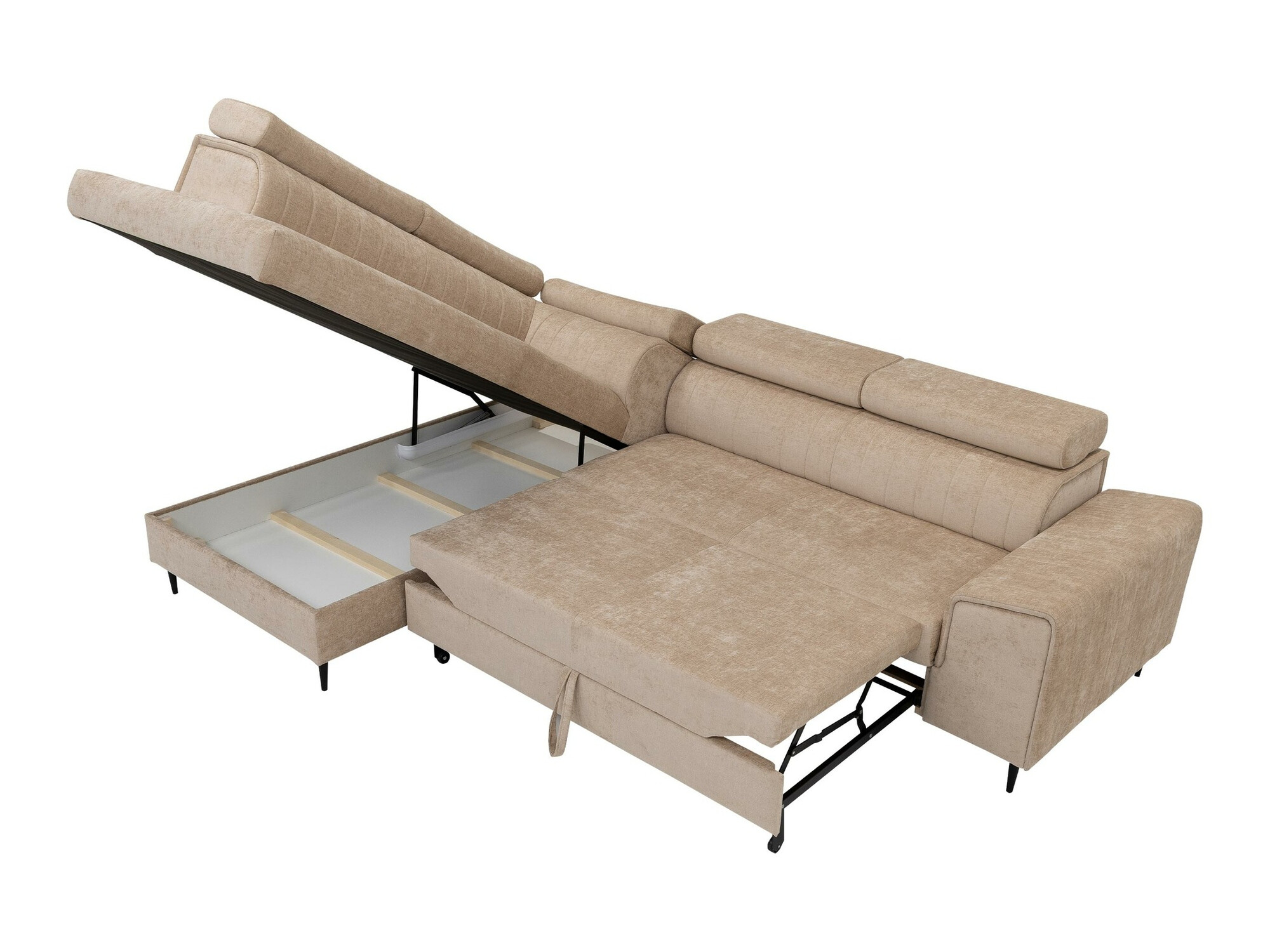 Corner sofa Comfivo Universum (Magic Velvet 2225)