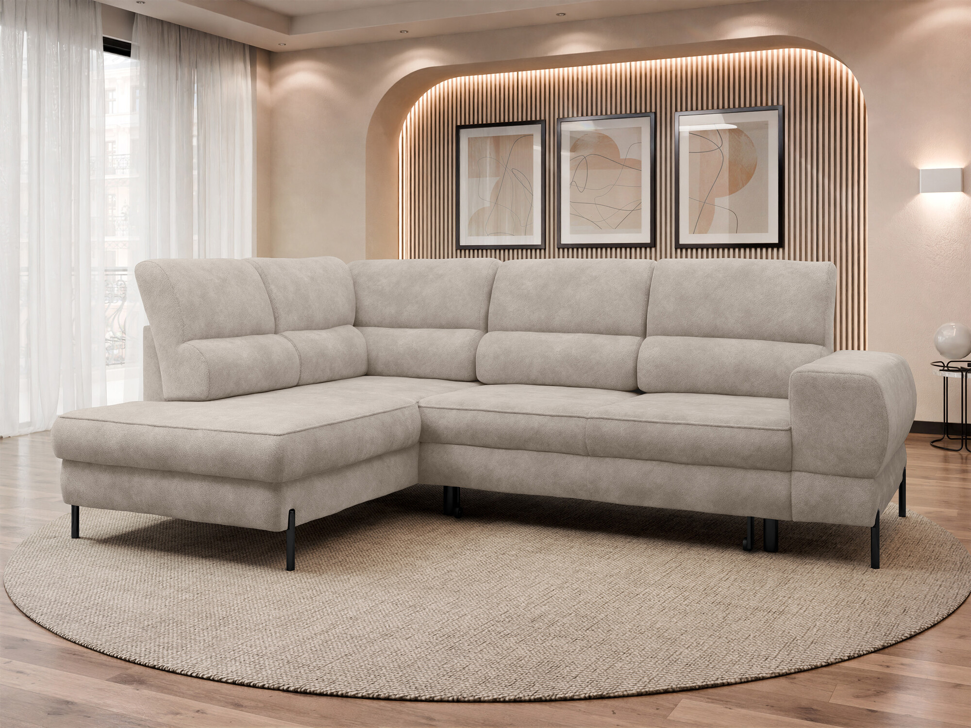 Corner sofa Sanford 105 (Velo 623)