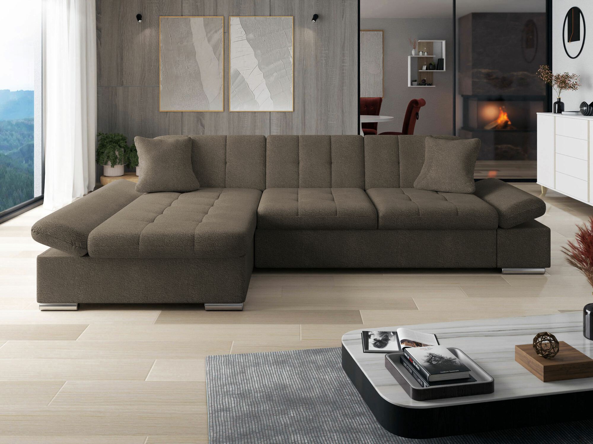 Corner sofa Comfivo 219 (Velo 625)