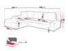 Corner sofa Comfivo 112 (Poso 05)
