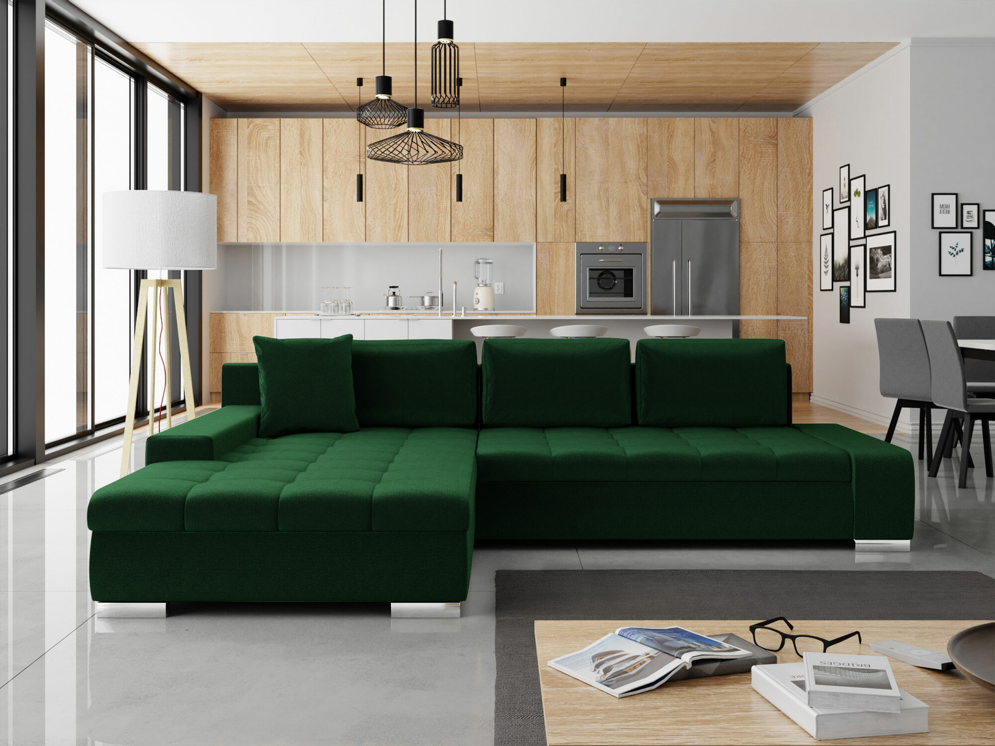 Corner sofa Comfivo Nitor II (Kronos 19)