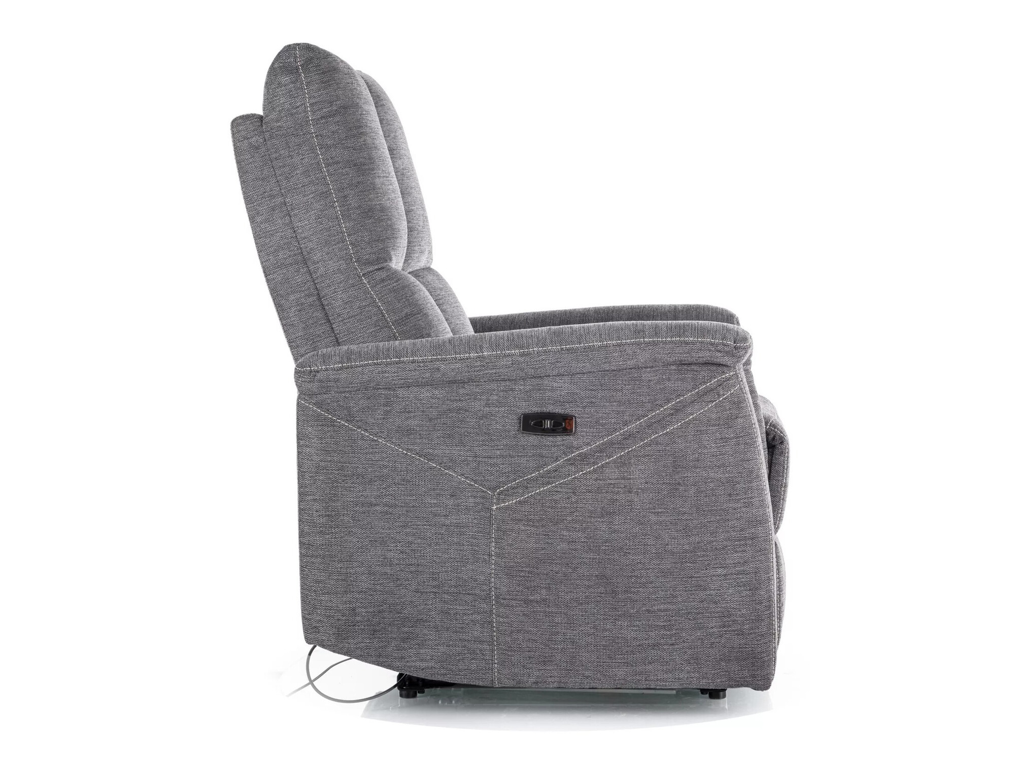 Recliner armchair Detroit 707 (Dark grey)