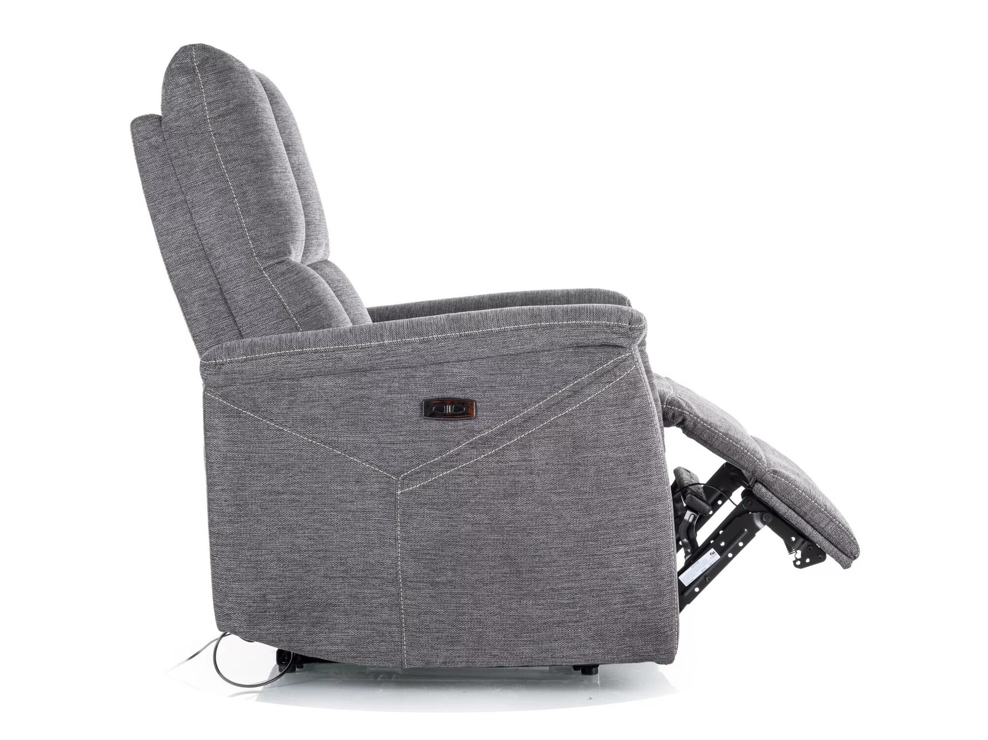 Recliner armchair Detroit 707 (Dark grey)