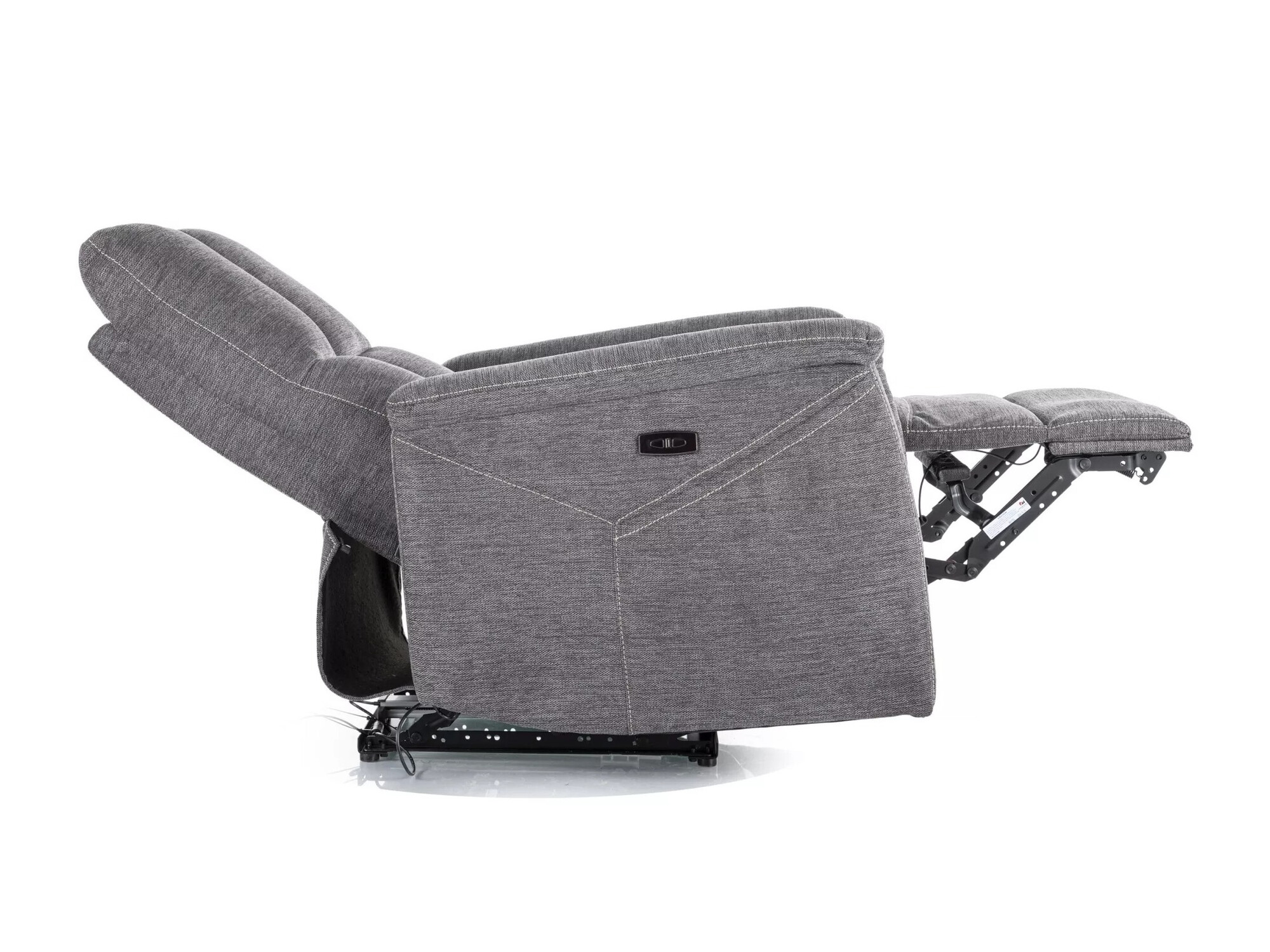 Recliner armchair Detroit 707 (Dark grey)