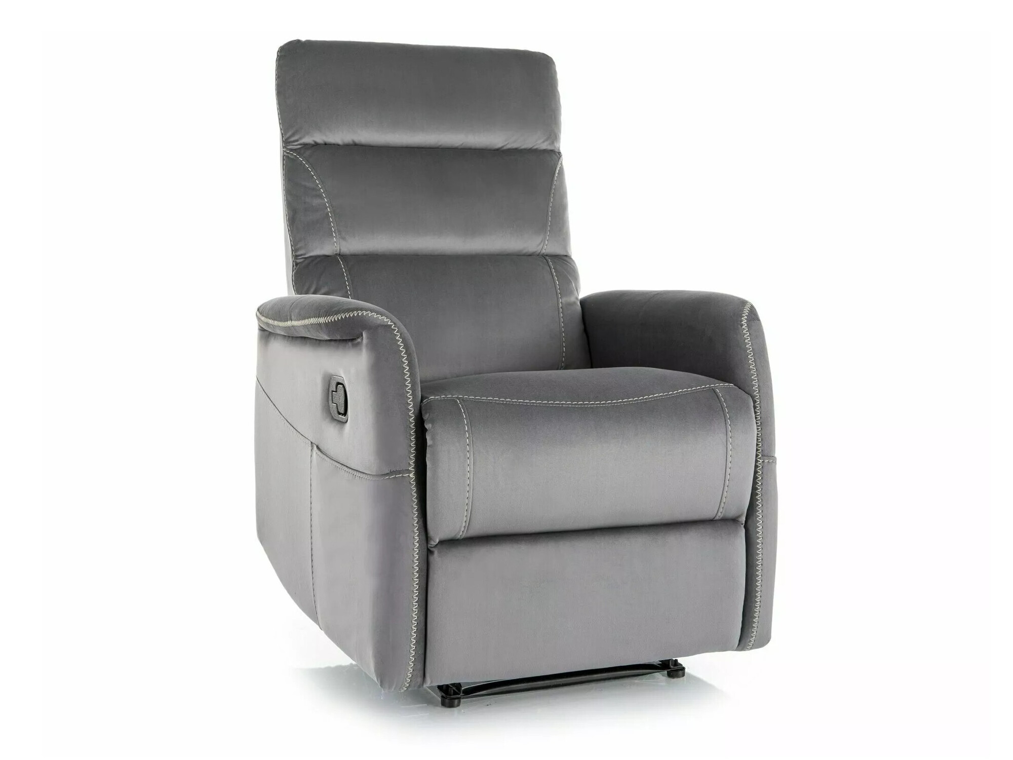Recliner armchair Detroit 710 (Dark grey)