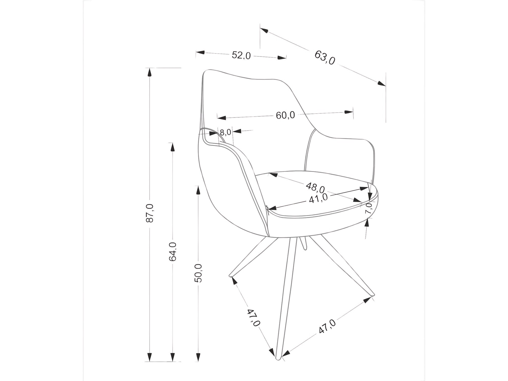Chair Houston 1938 (Beige)