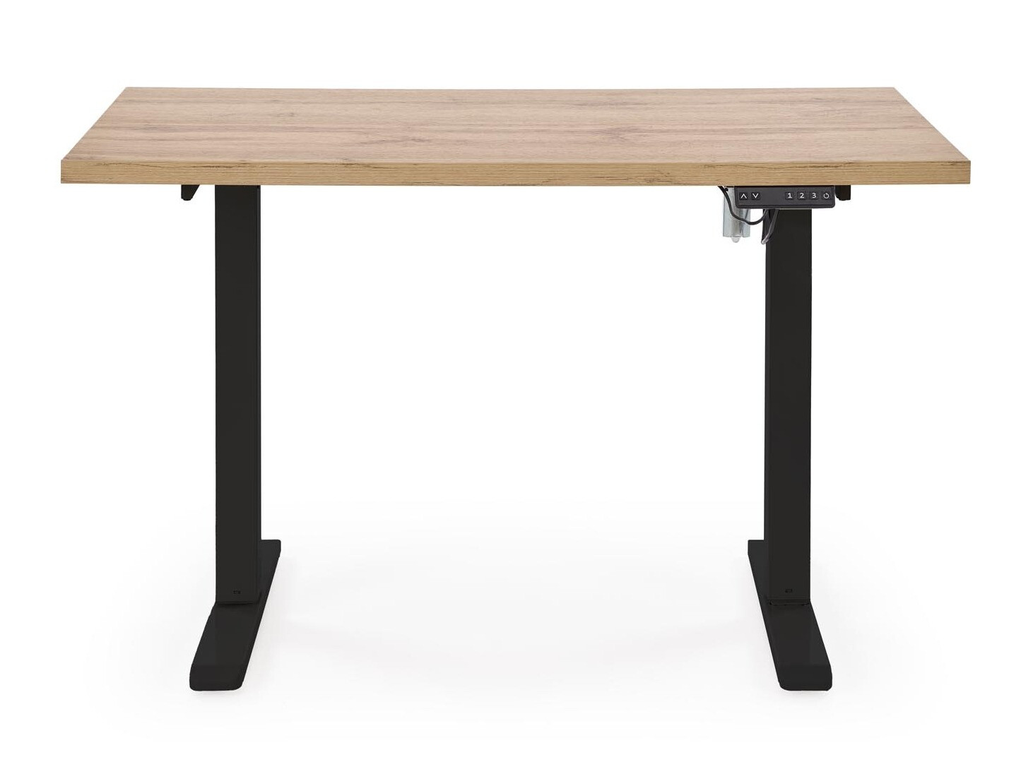 Height-adjustable desk Houston 1942 (Artisan oak + Black)
