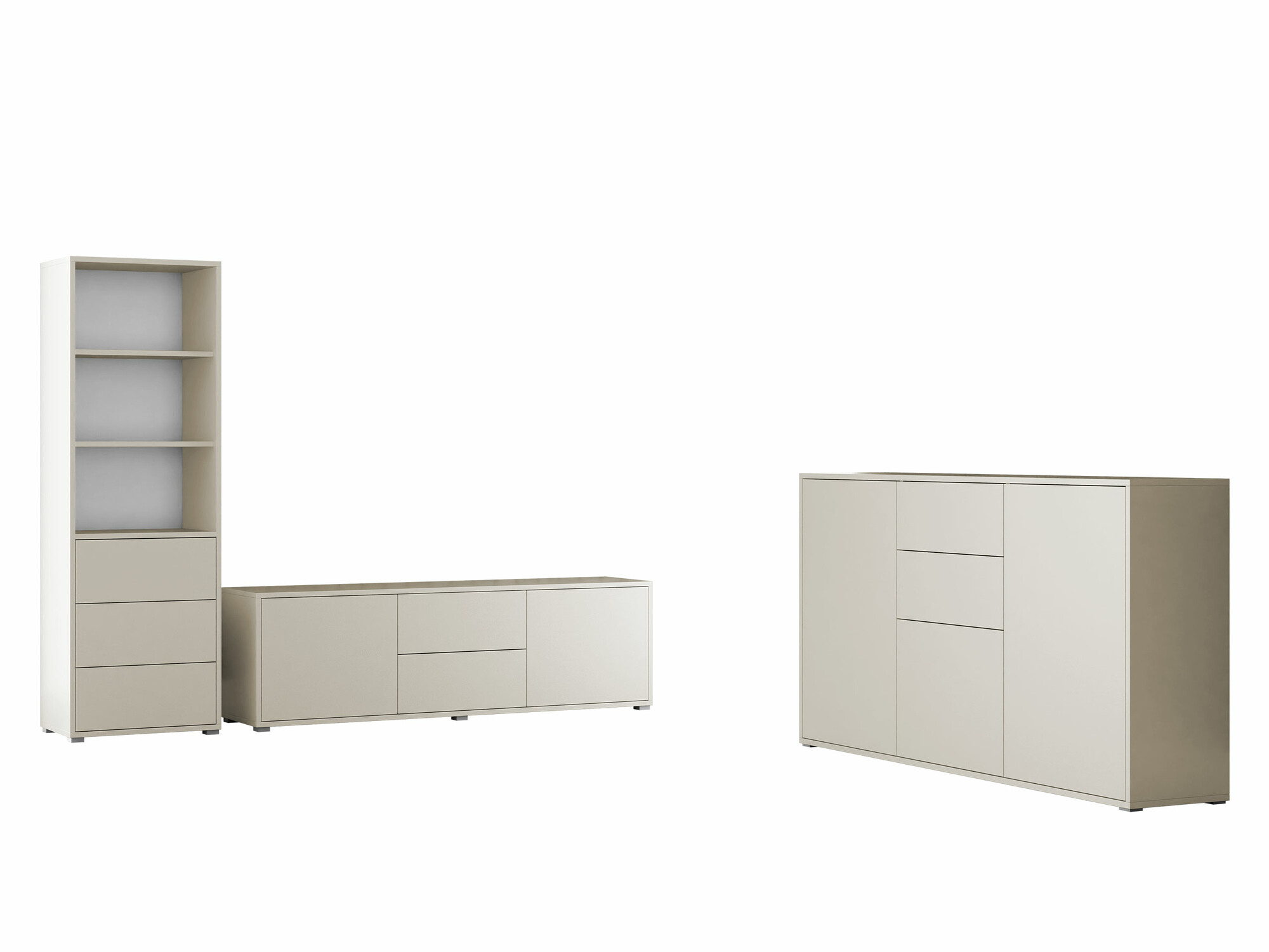 Living room set Comfivo Tutela III (Cashmere)