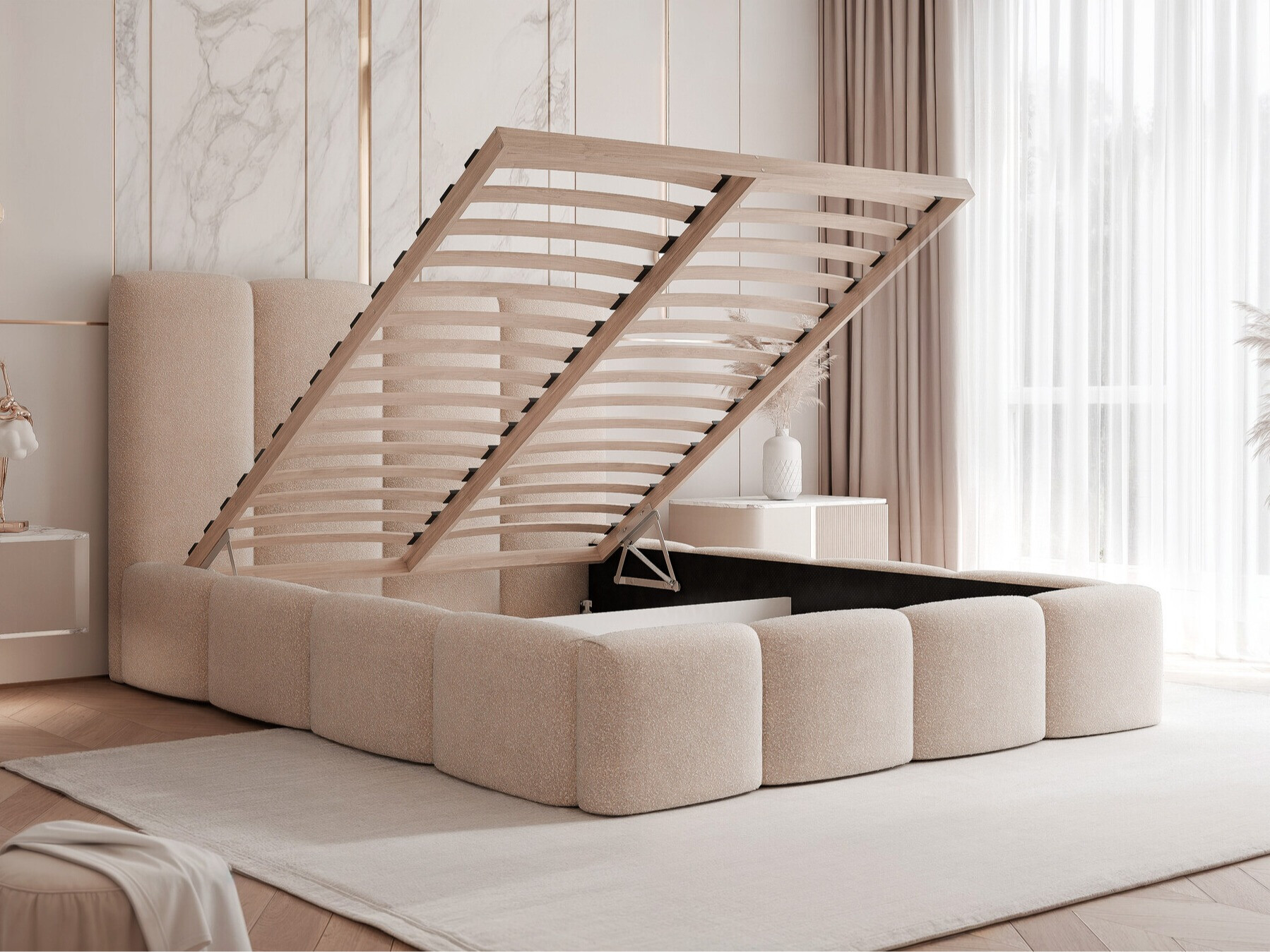 Bed Martinez 117 (Coral 75)