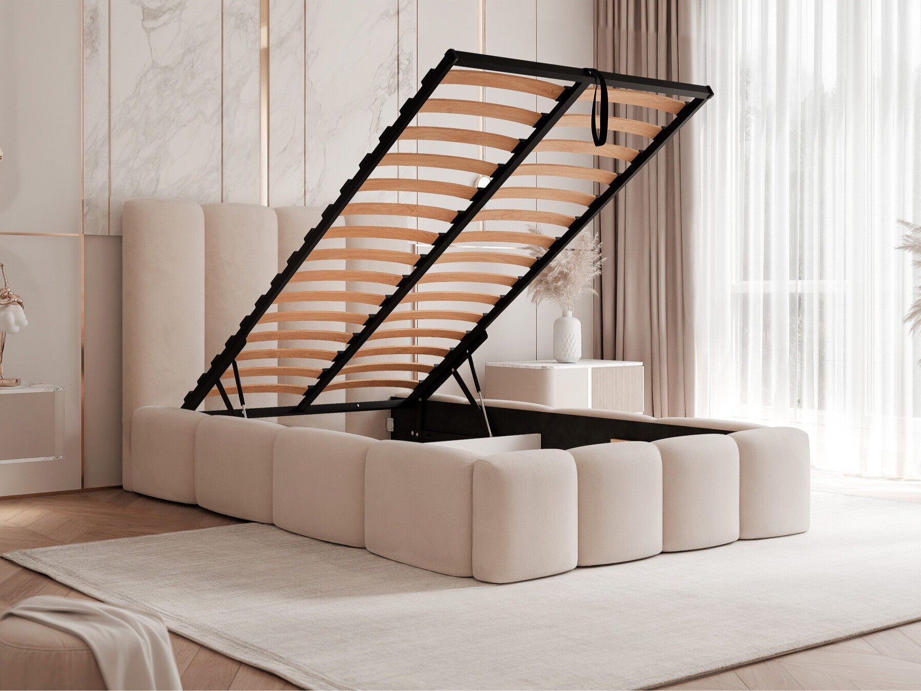 Bed Martinez 117 (Coral 45)