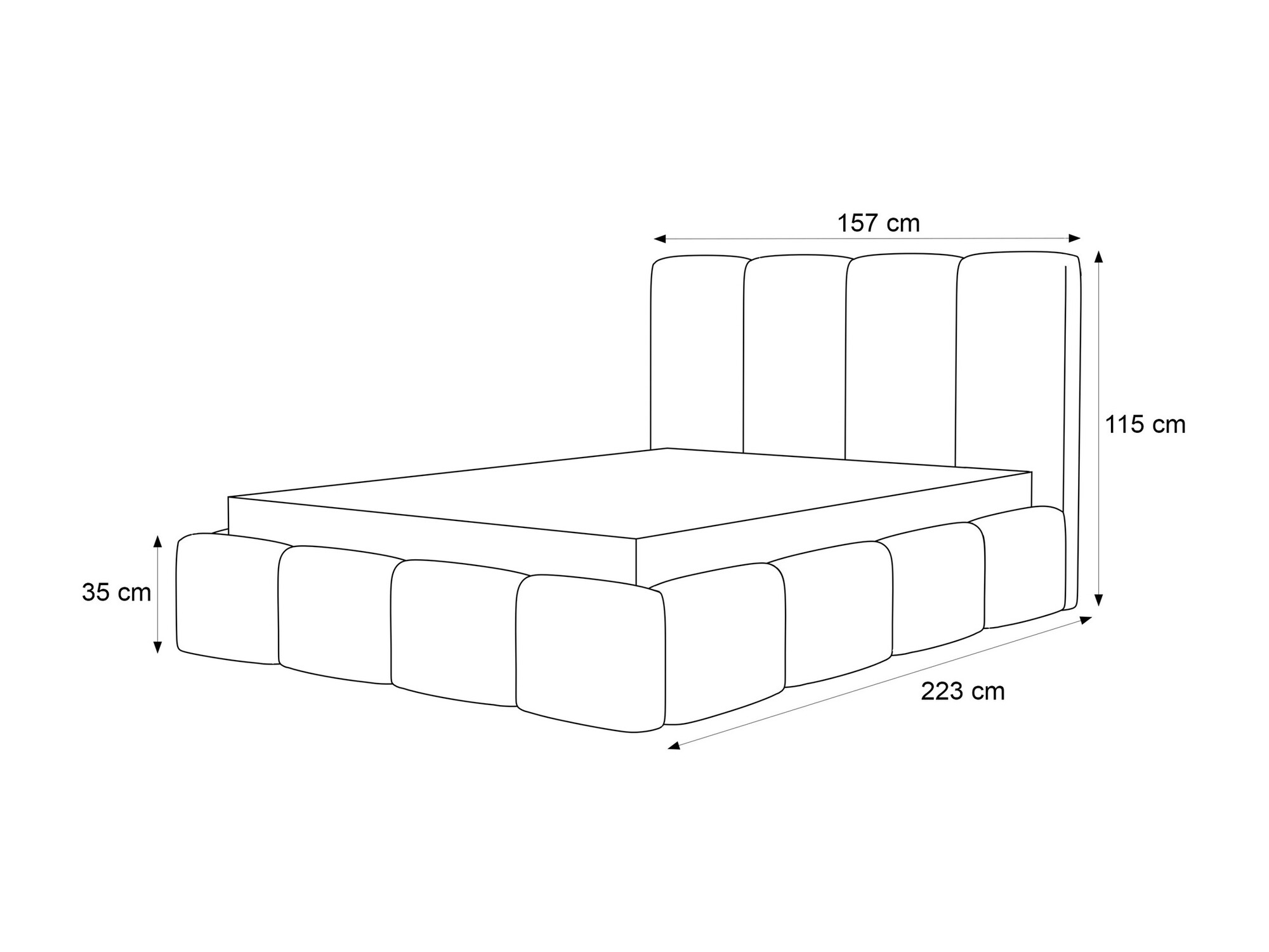 Bed Martinez 117 (Jasmine 21)