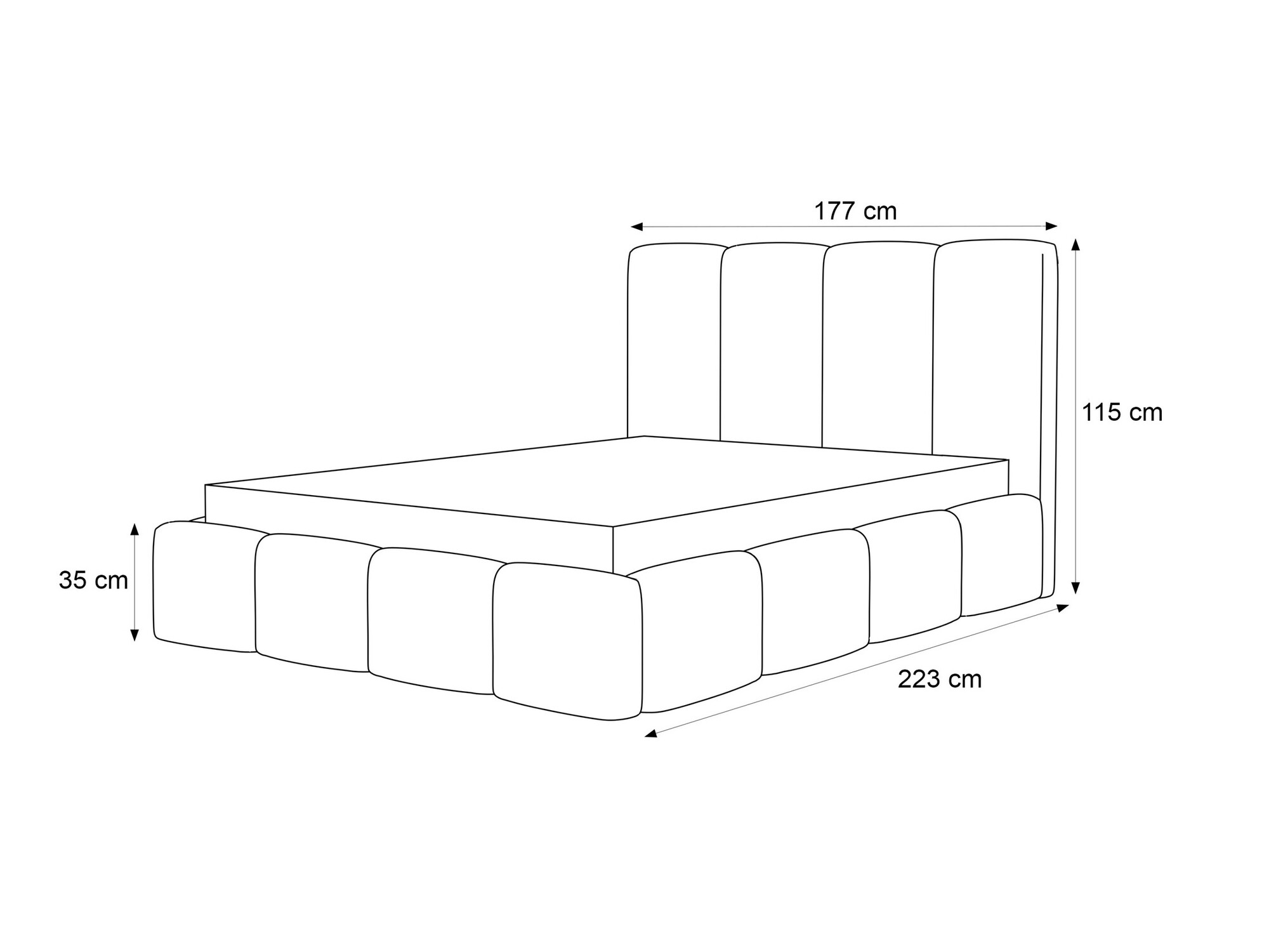Bed Martinez 117 (Jasmine 21)