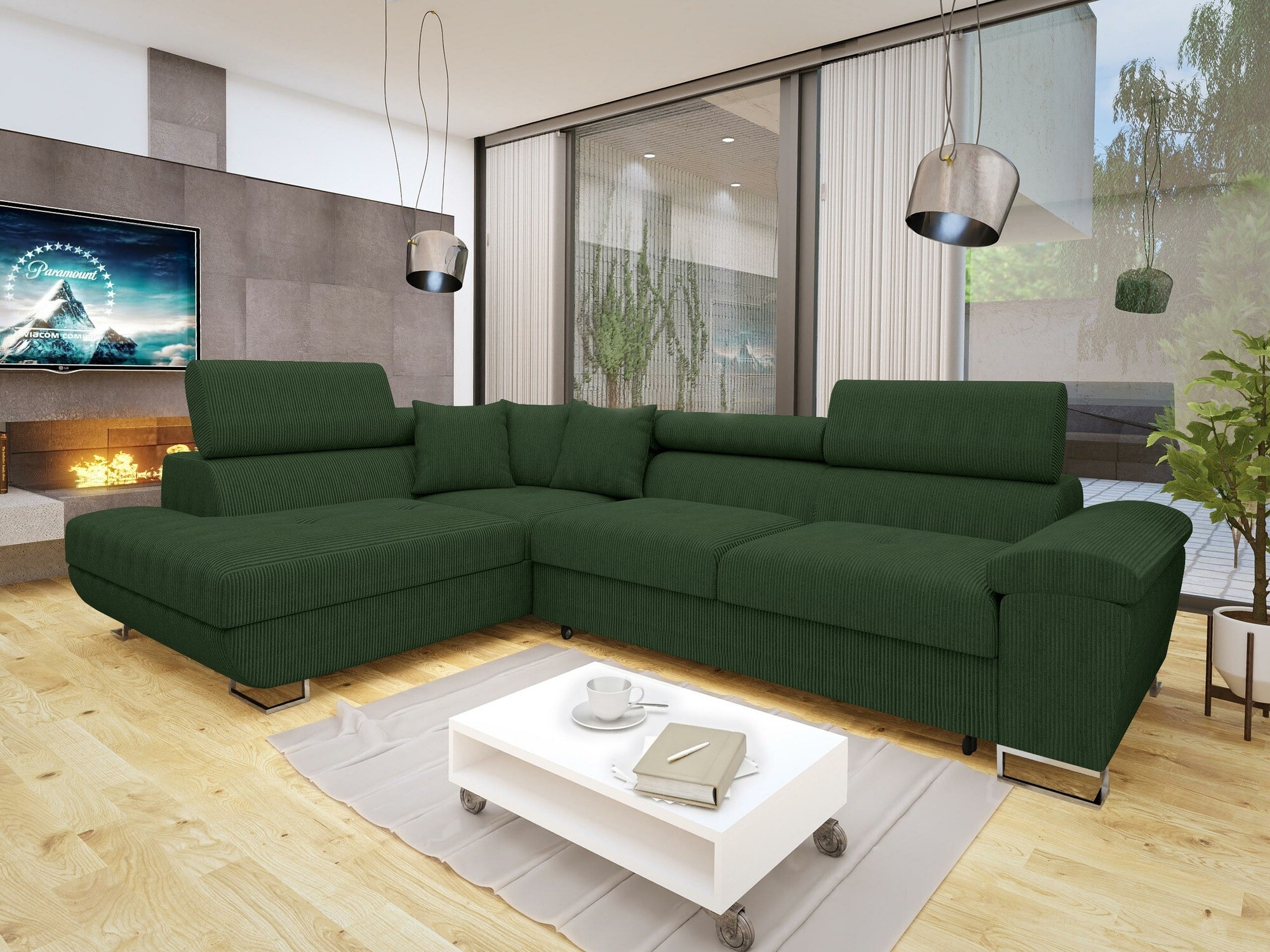Corner sofa Comfivo Ruta I (Poso 14)