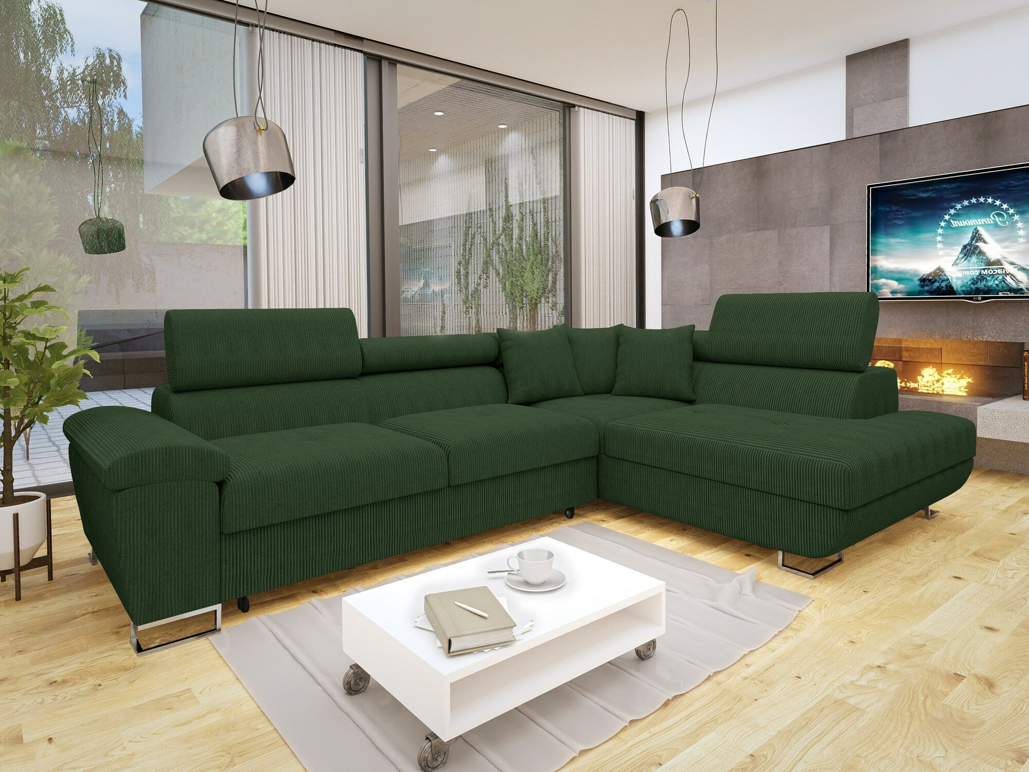 Corner sofa Comfivo Ruta I (Poso 14)