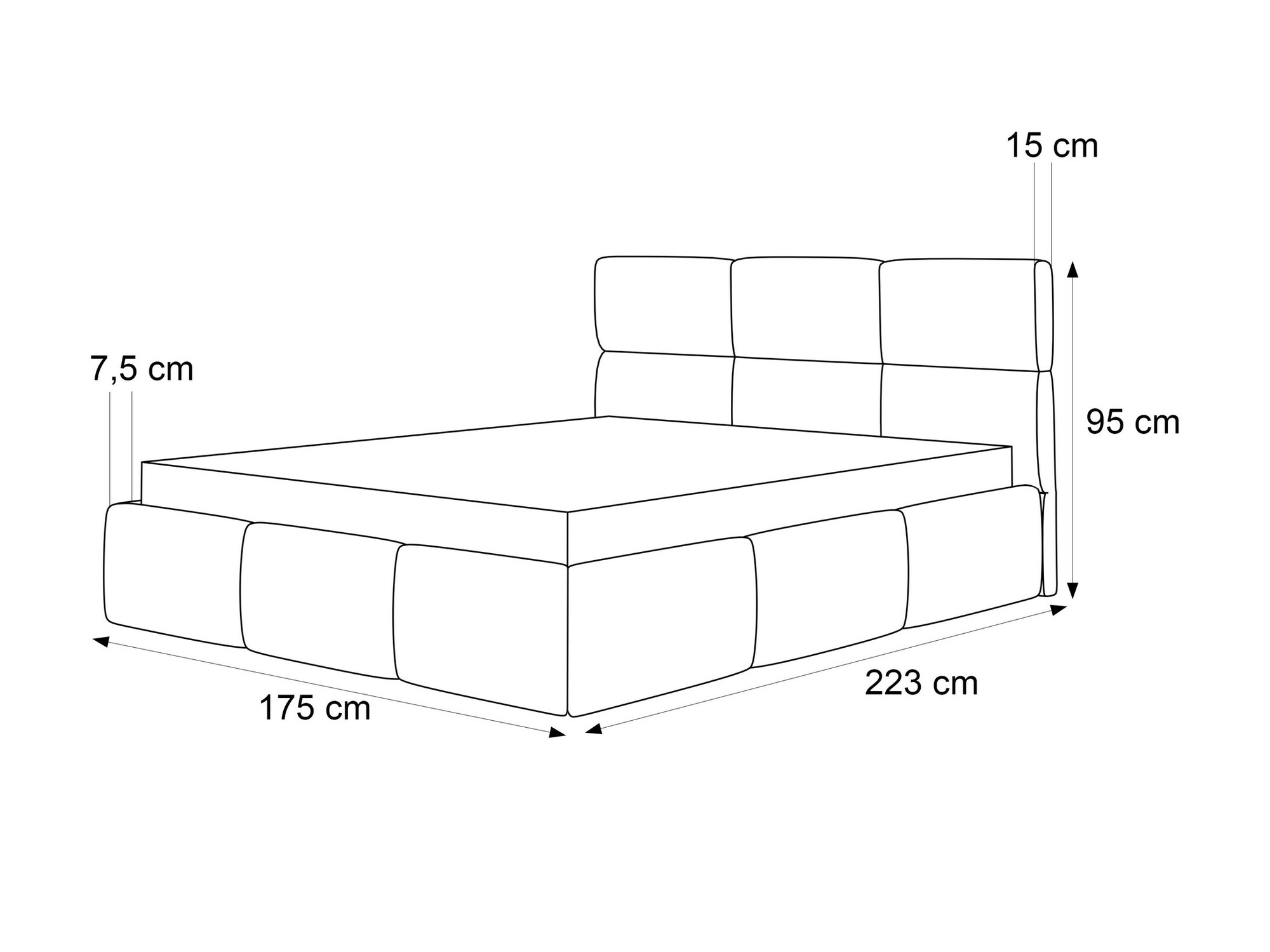 Bed Martinez 118 (Coral 70)