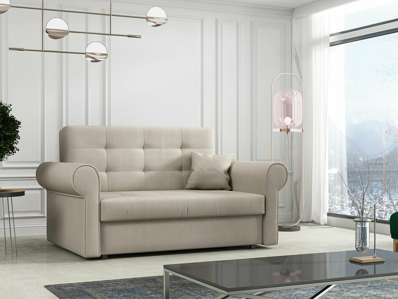 Sofa bed Aquala II (Mono 232)