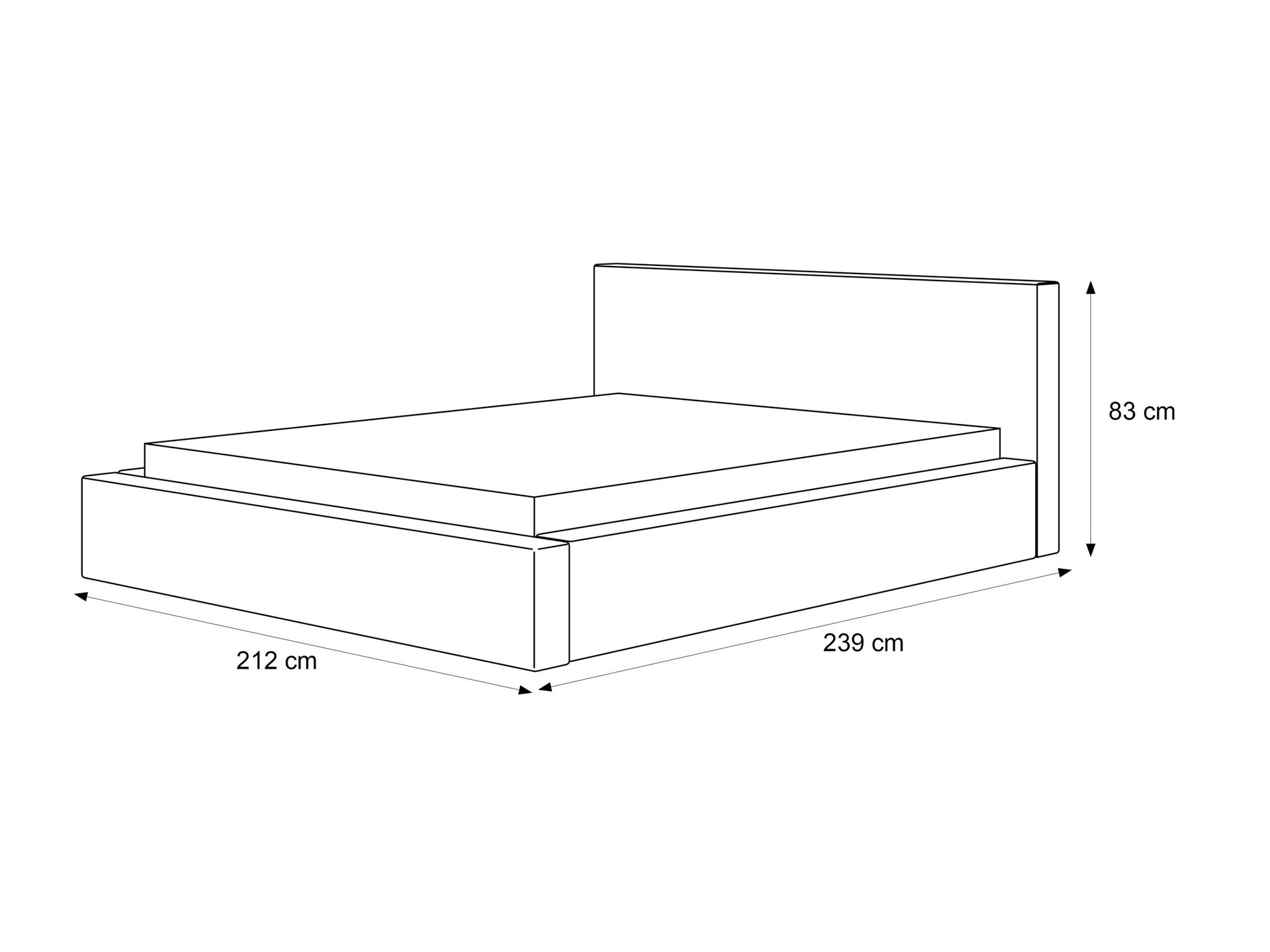 Bed Martinez 119 (Yakety Cream)