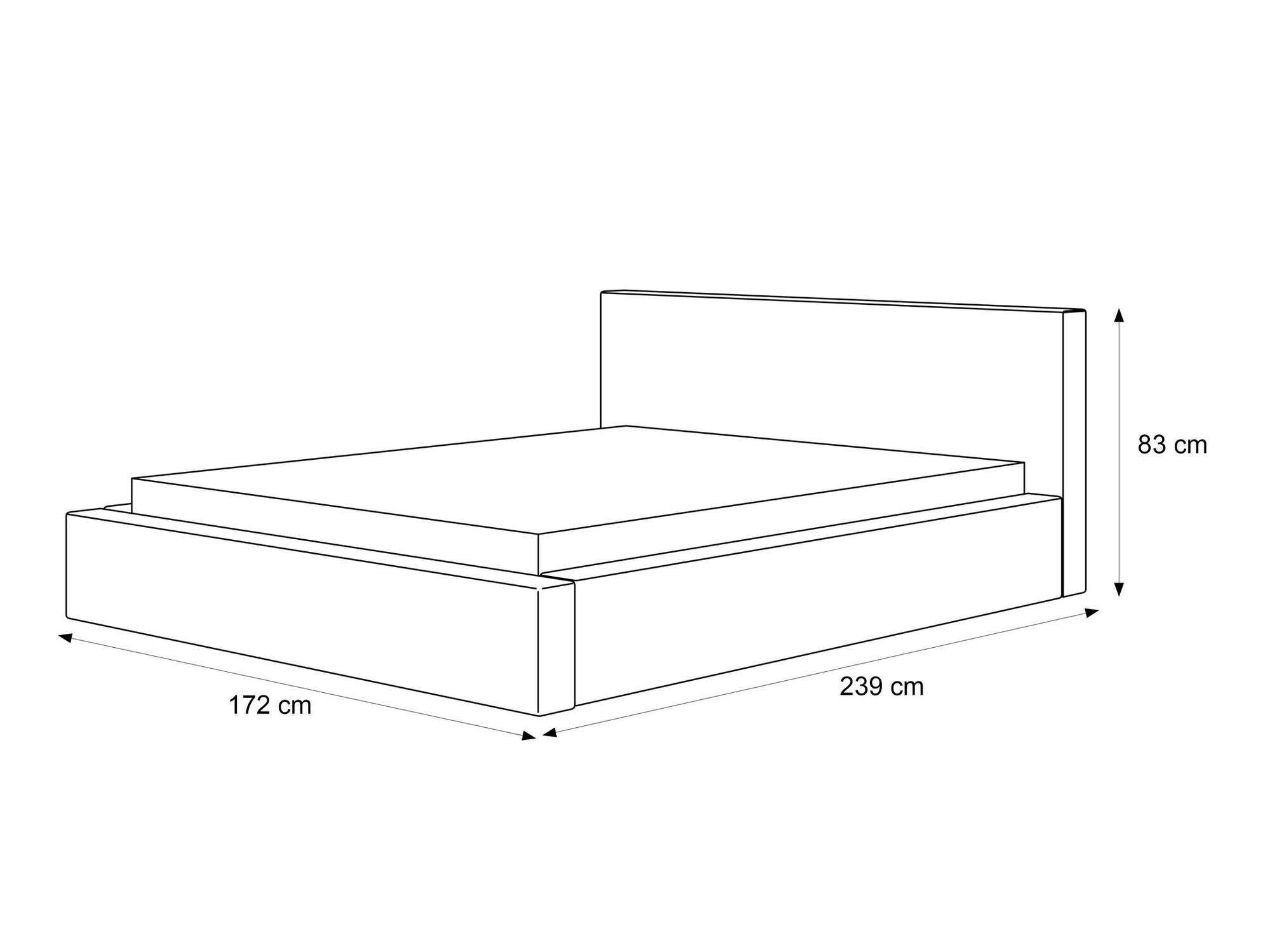 Bed Martinez 119 (Yakety Granit)