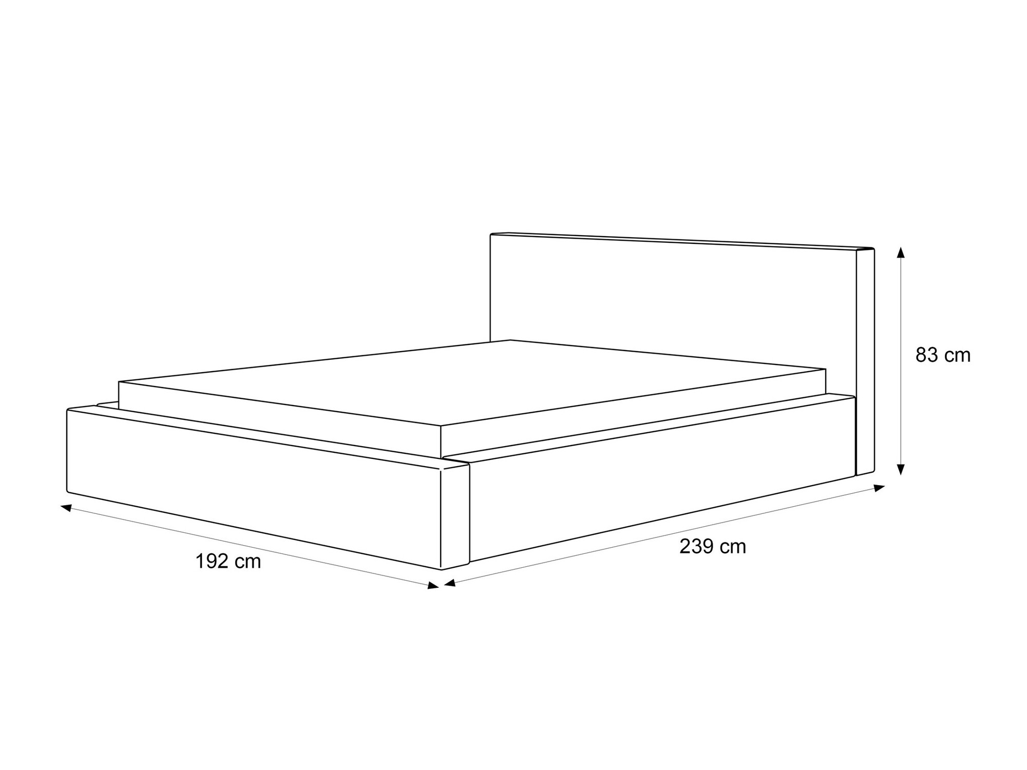 Bed Martinez 119 (Yakety Granit)