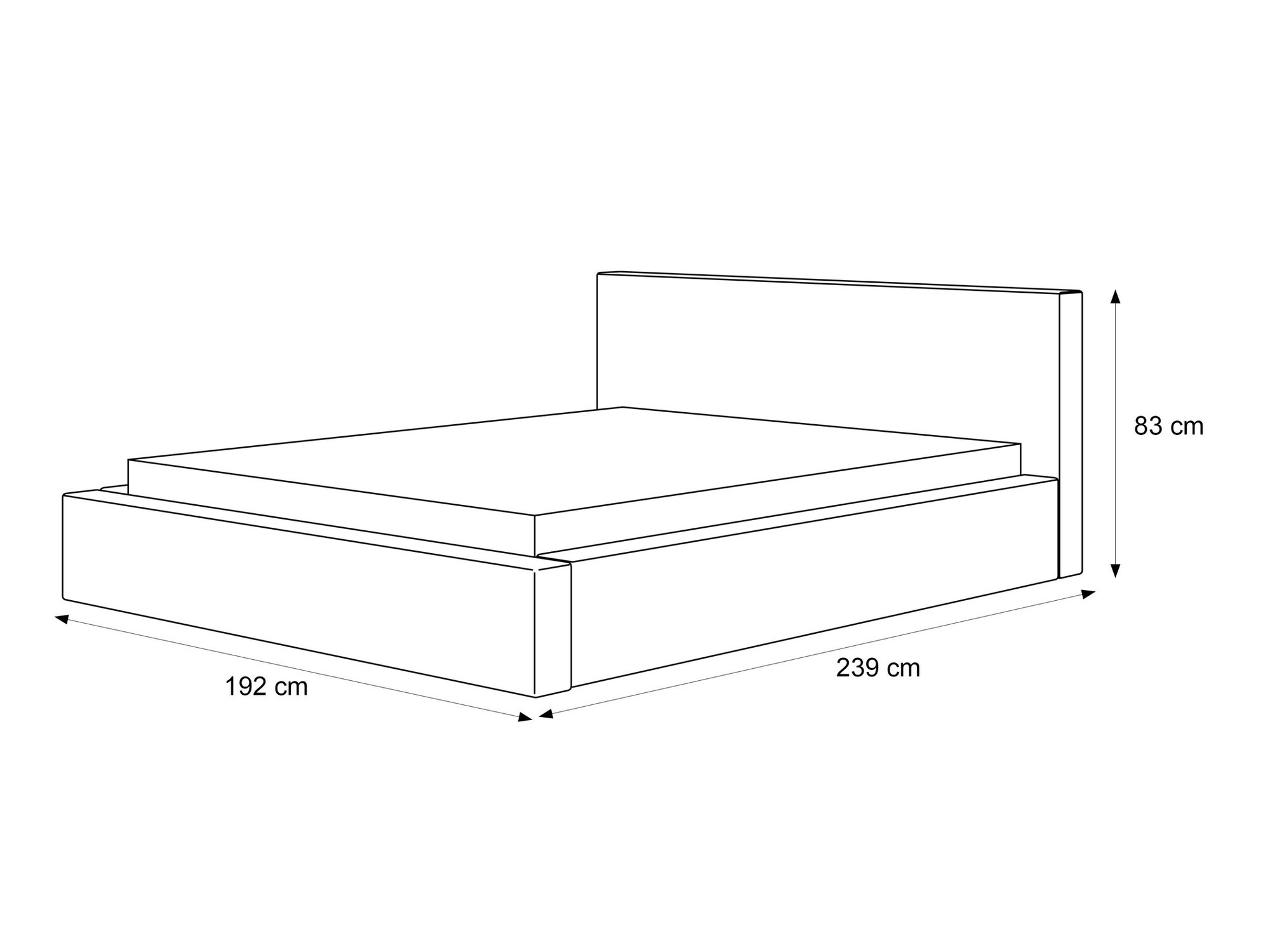 Bed Martinez 119 (Yakety Granit)