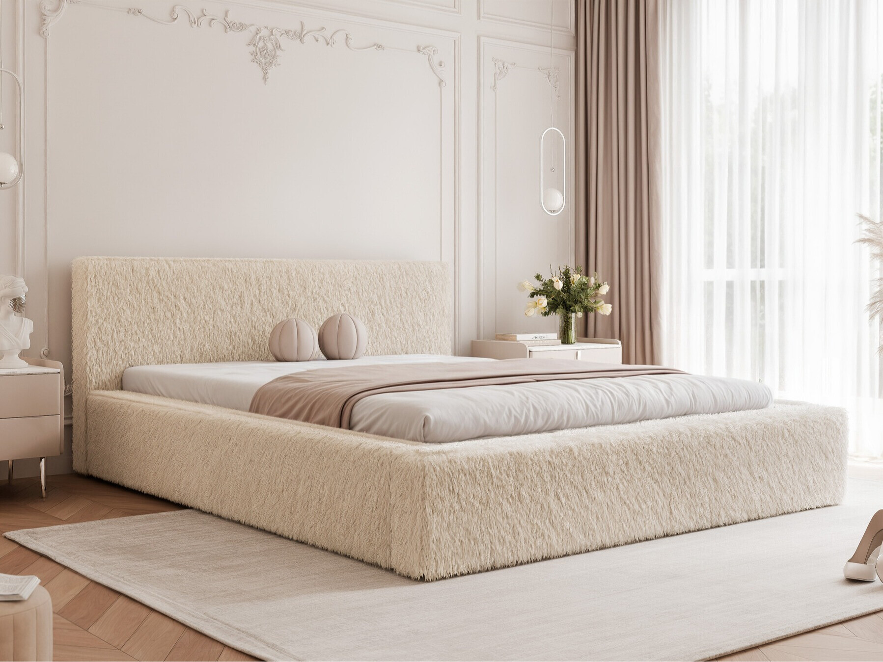 Bed Martinez 119 (Yakety Ivory)