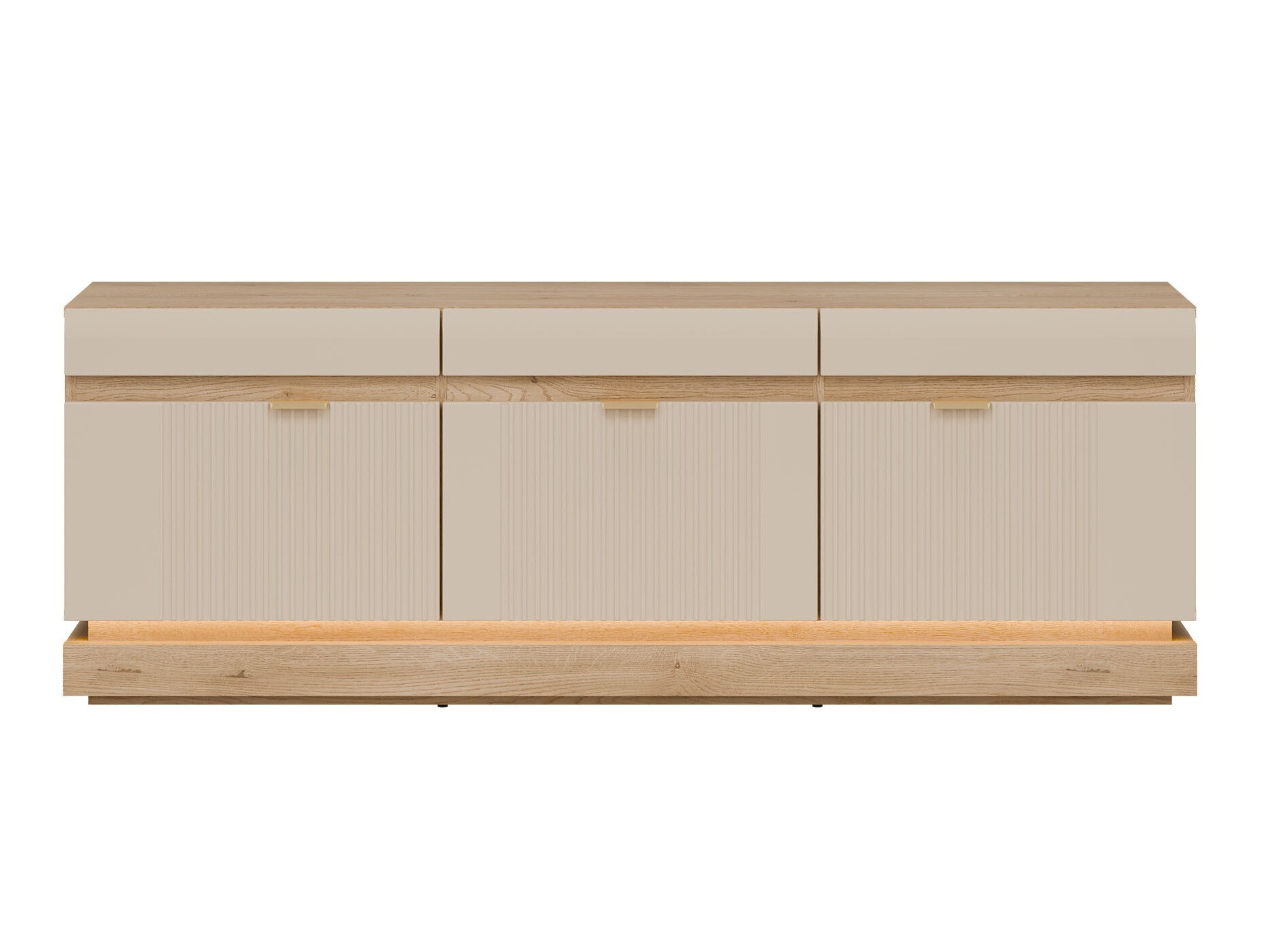 TV stand Teselbu 100 (Cashmere + Torro oak)