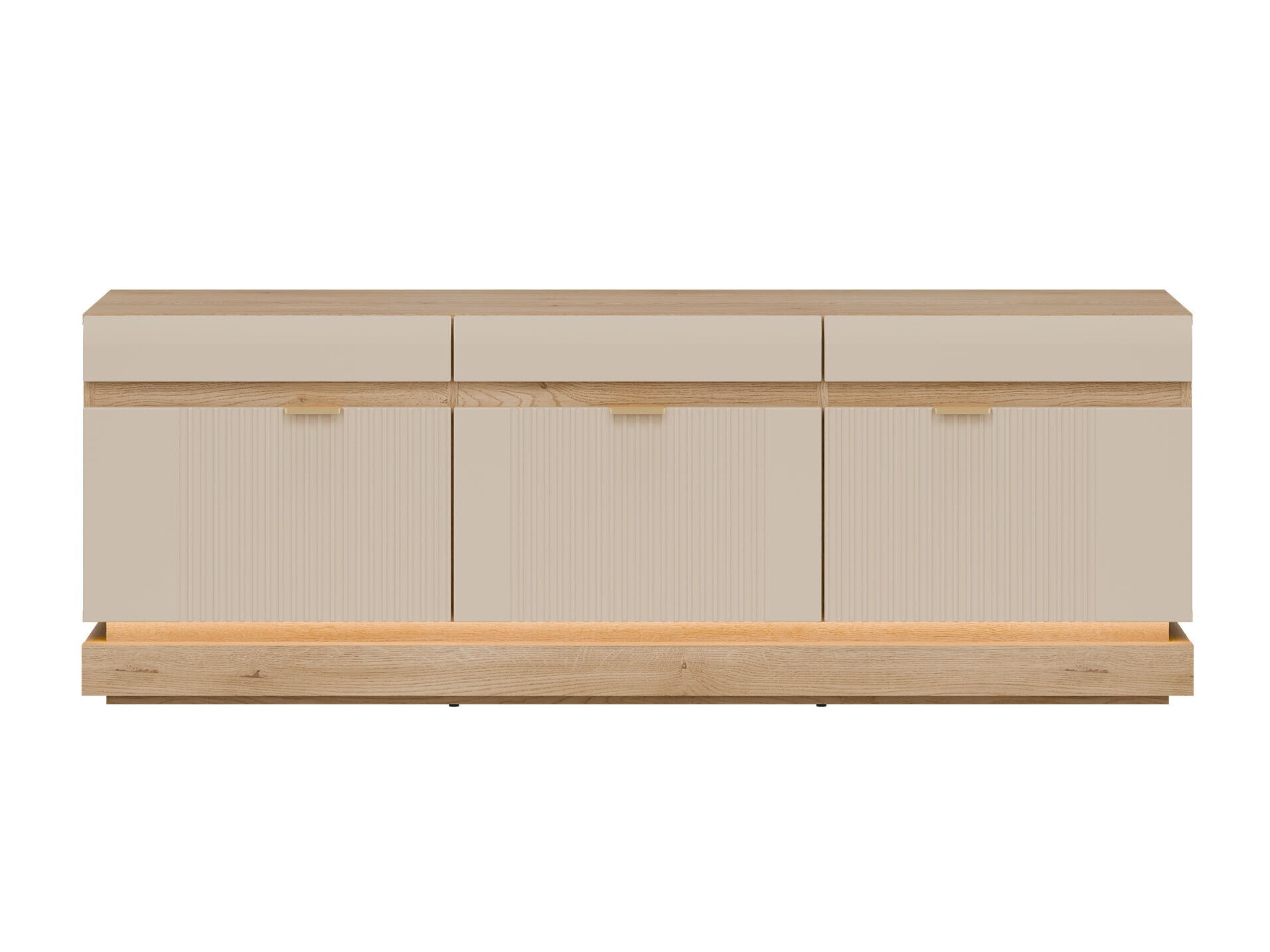 TV stand Teselbu 100 (Cashmere + Torro oak)