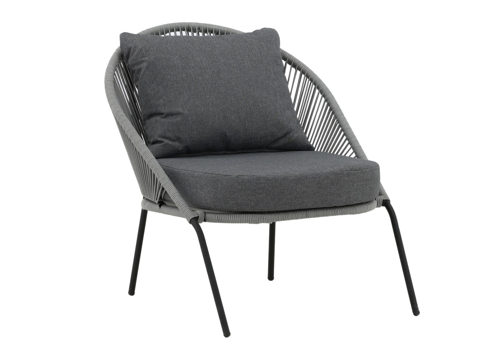 Outdoor armchair Dallas 1079 (Grey)