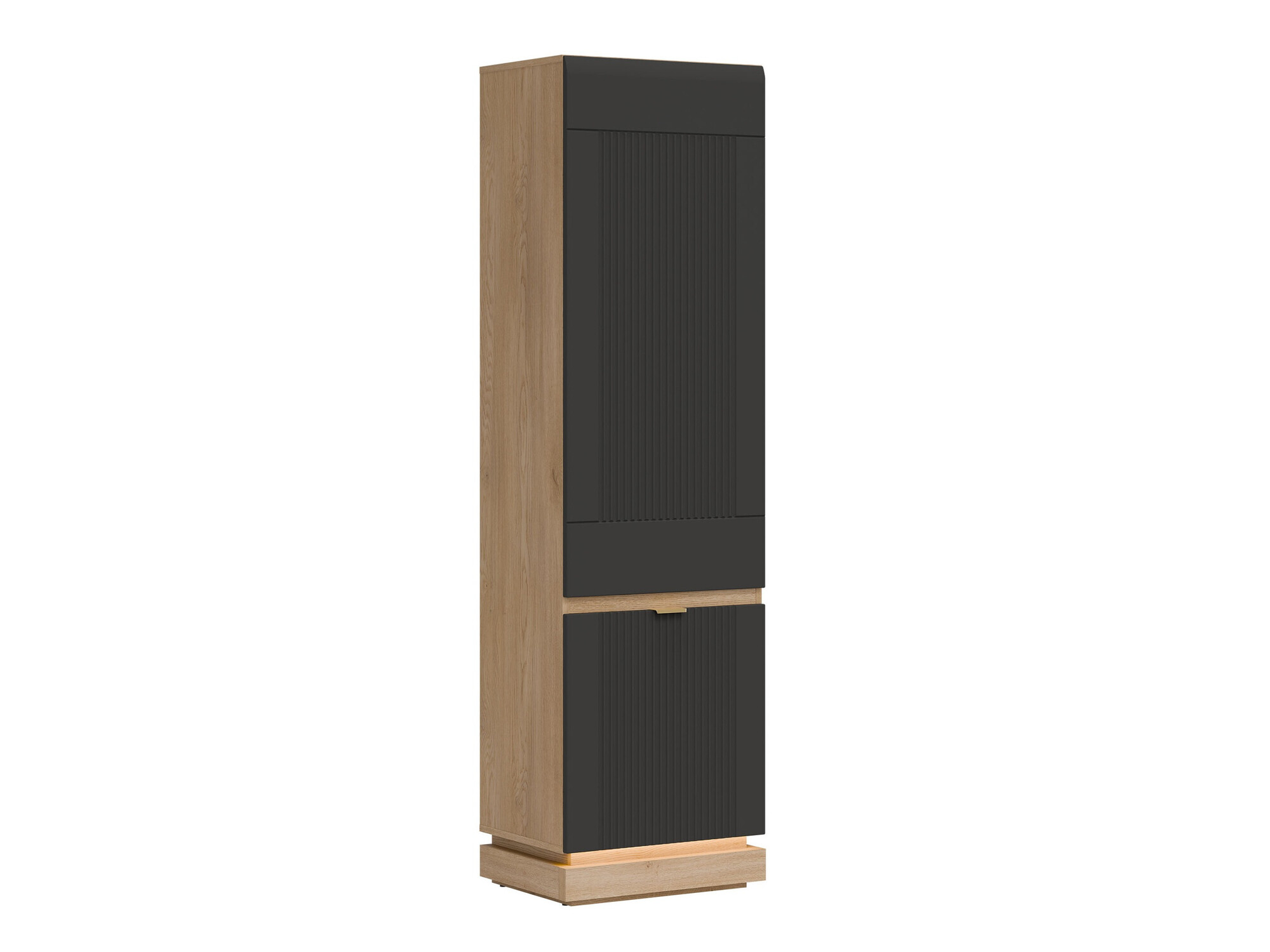 Bookcase Teselbu 112 (Anthracite + Oak)