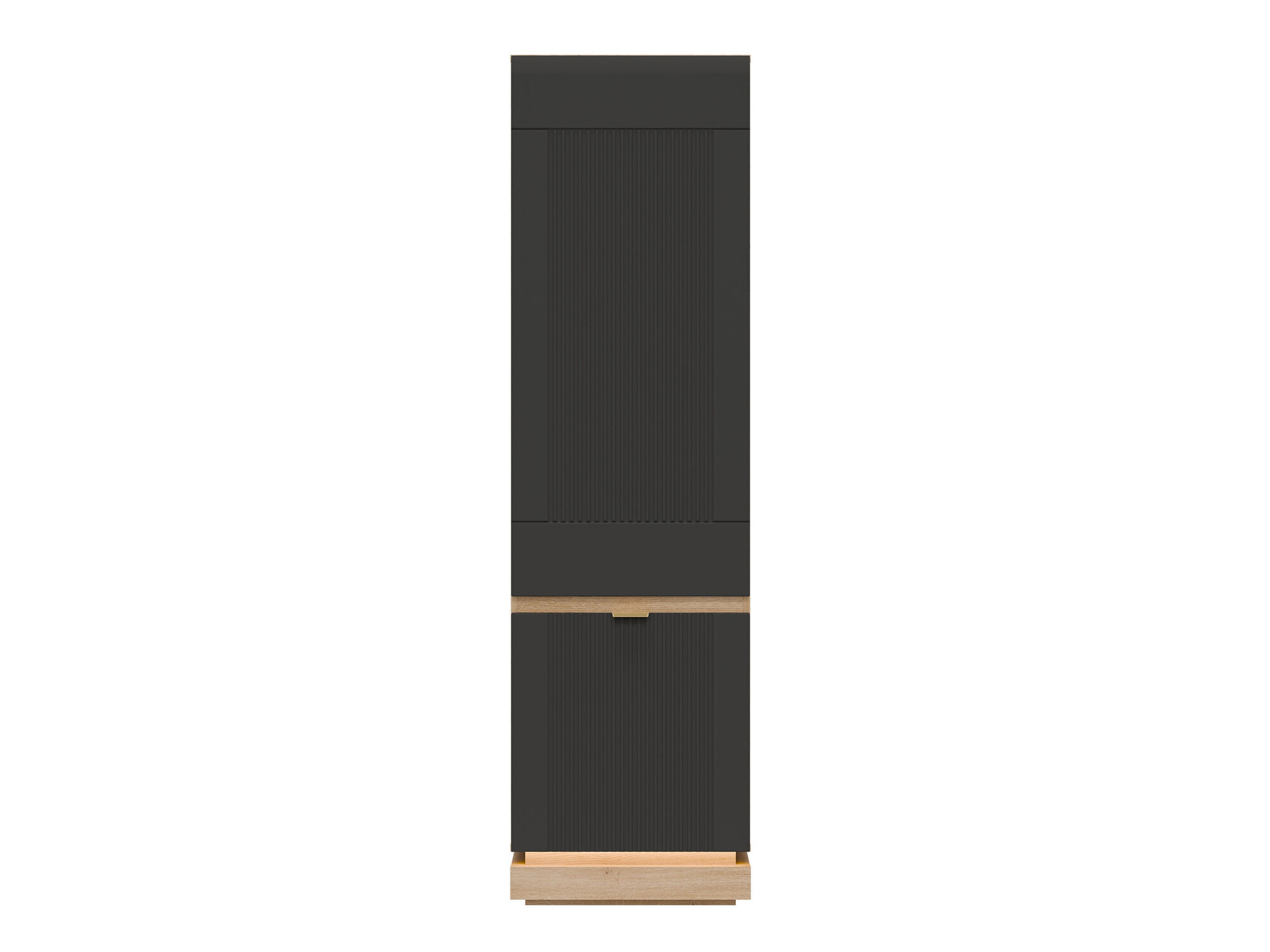 Bookcase Teselbu 112 (Anthracite + Oak)