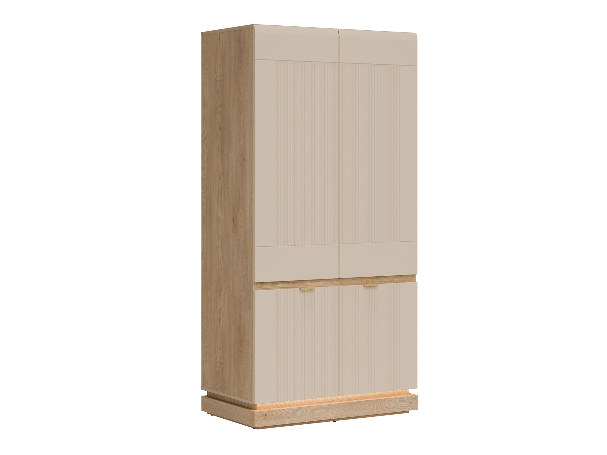 Wardrobe Teselbu 113 (Cashmere + Oak)
