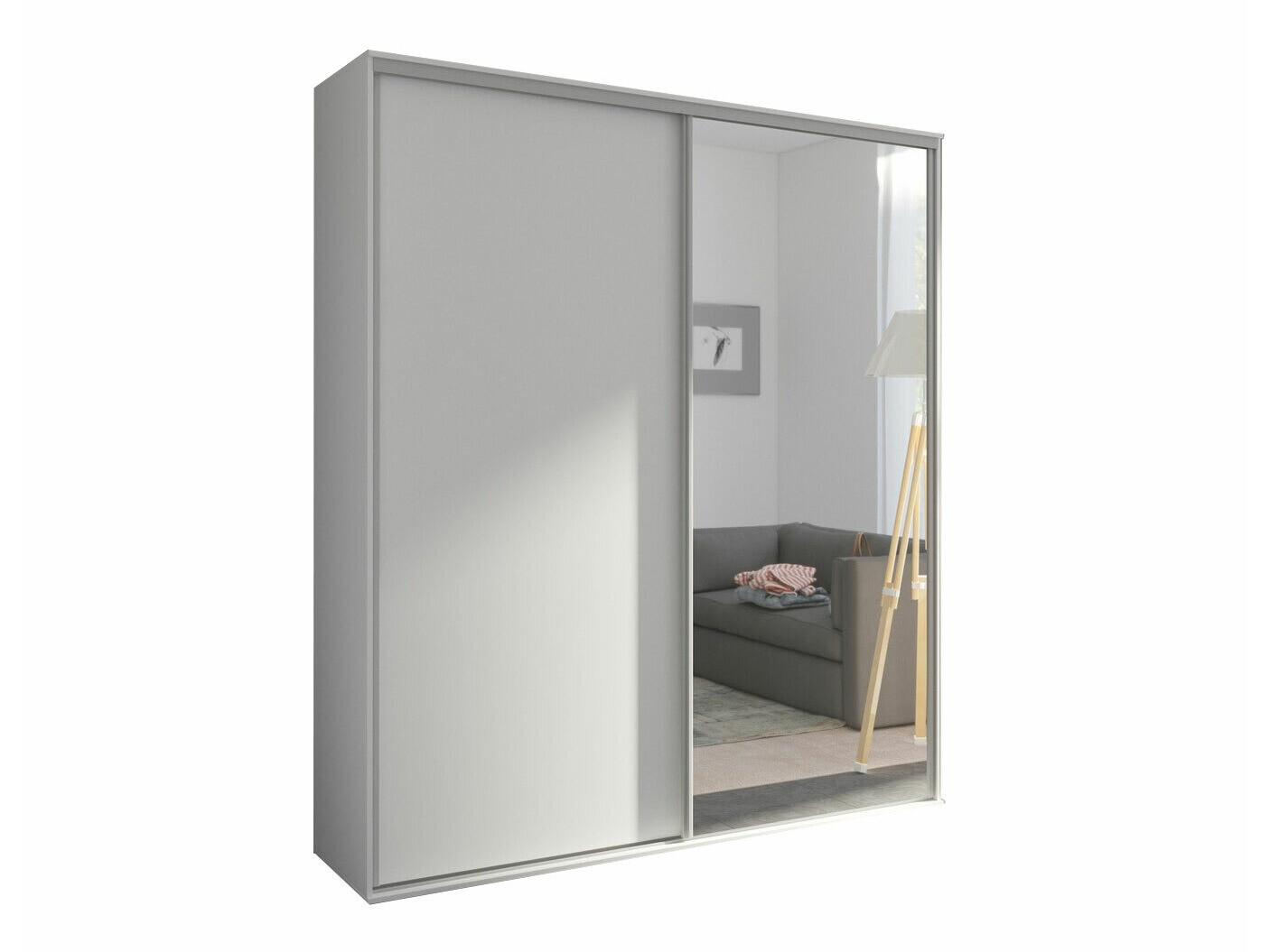 Wardrobe Murrieta 180 (White)