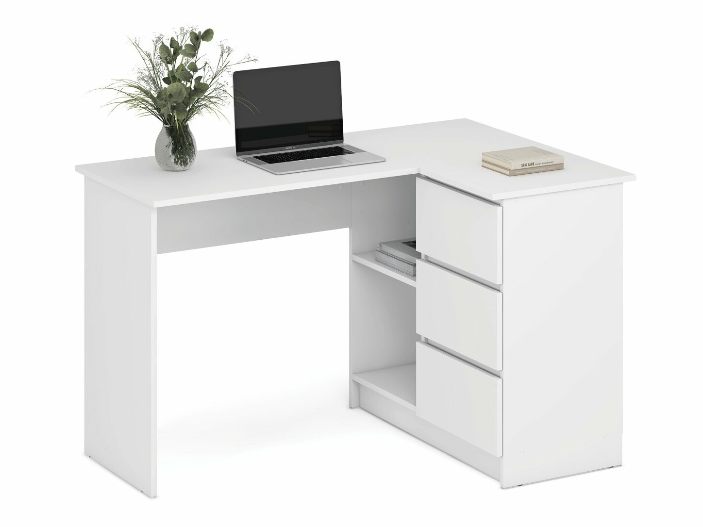 Corner desk Houston 1950 (White)