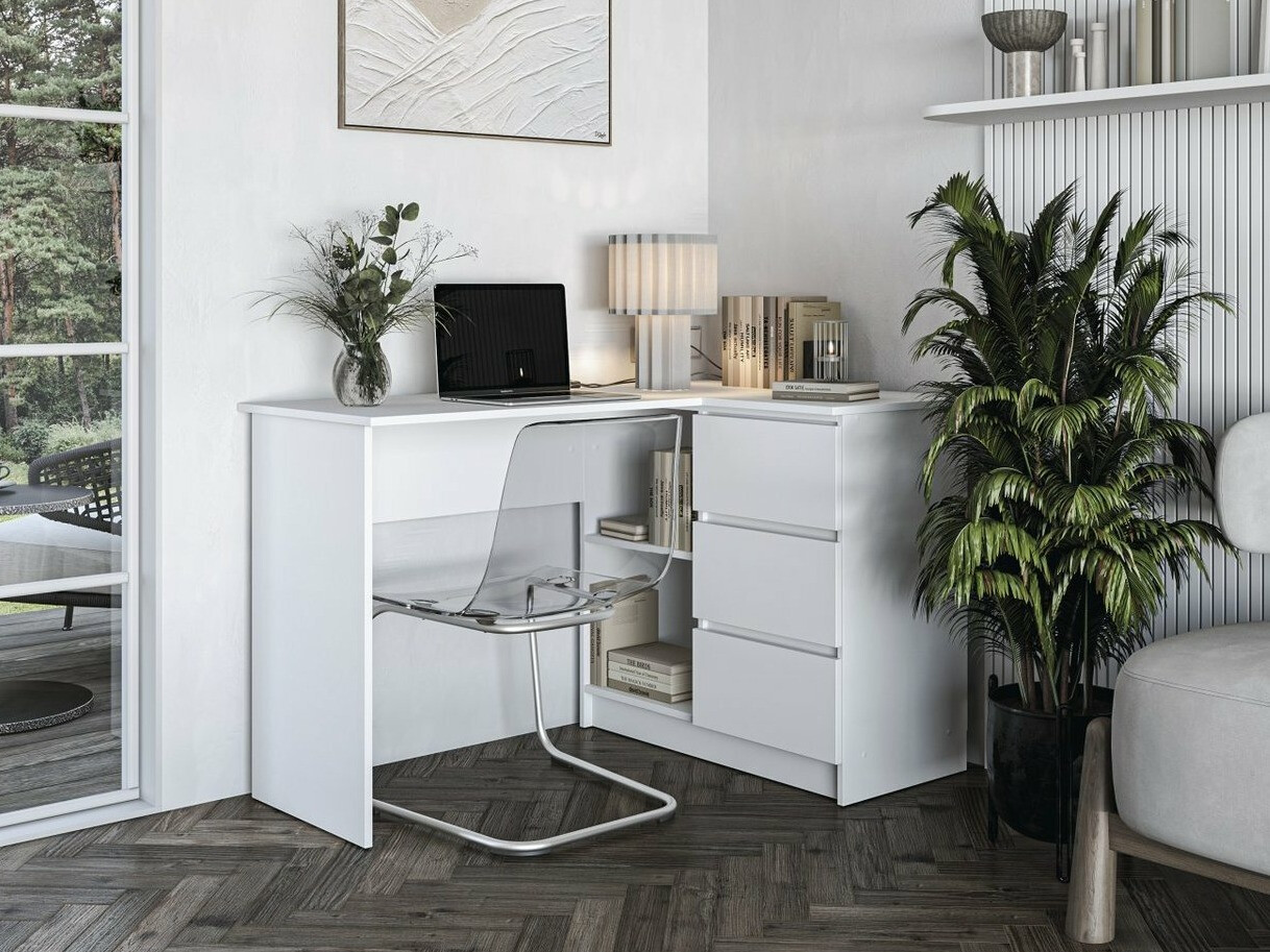 Corner desk Houston 1950 (White)