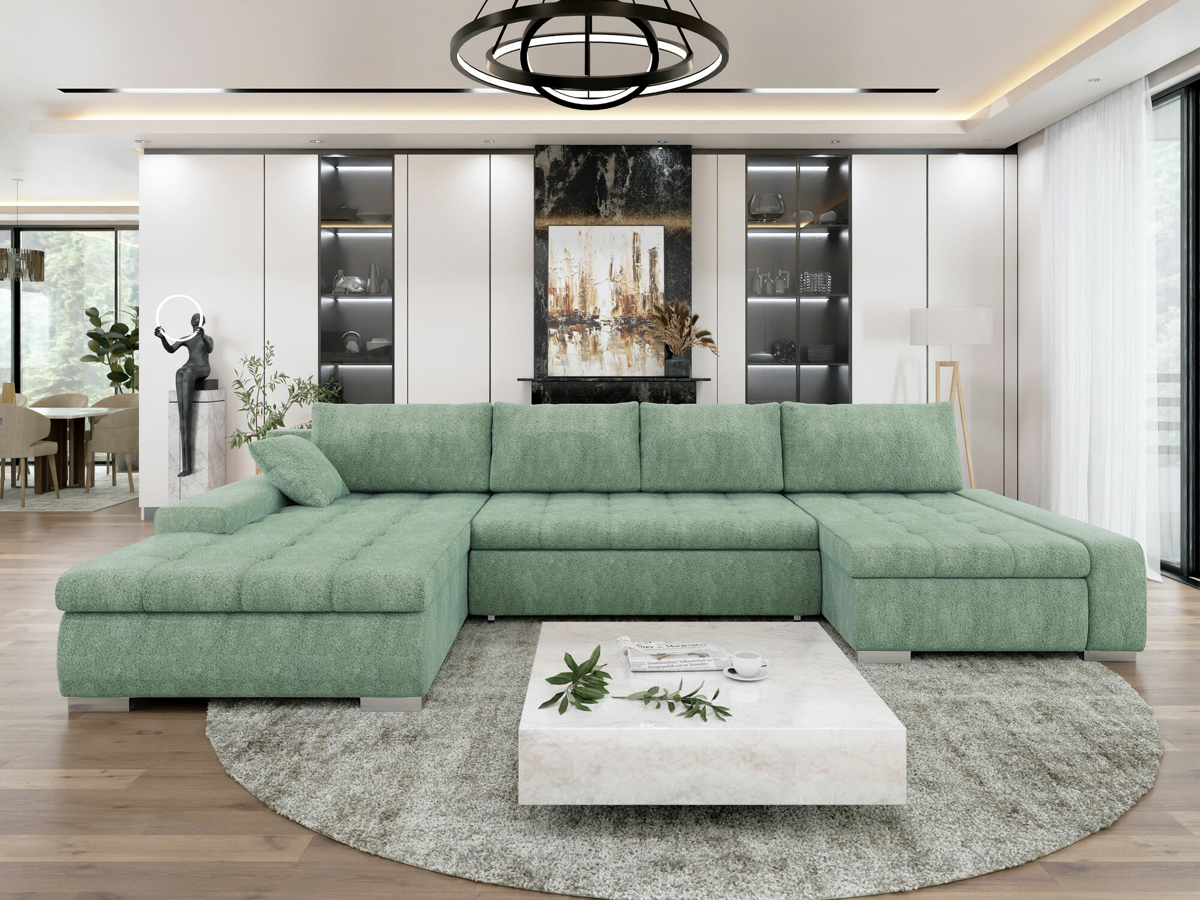 Corner sofa Comfivo 106 (Coral 55)