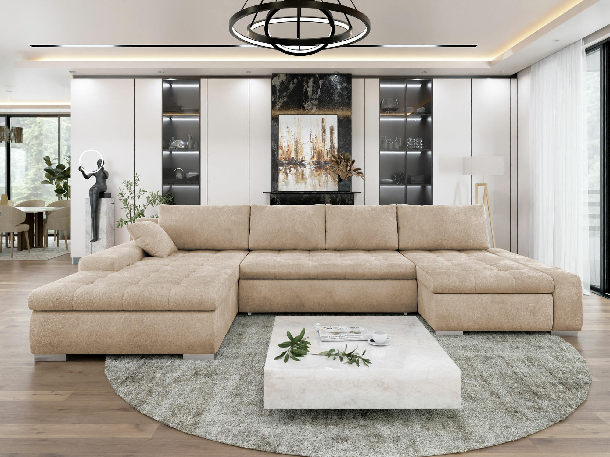Corner sofa Comfivo Oliva (Clara 215.03)