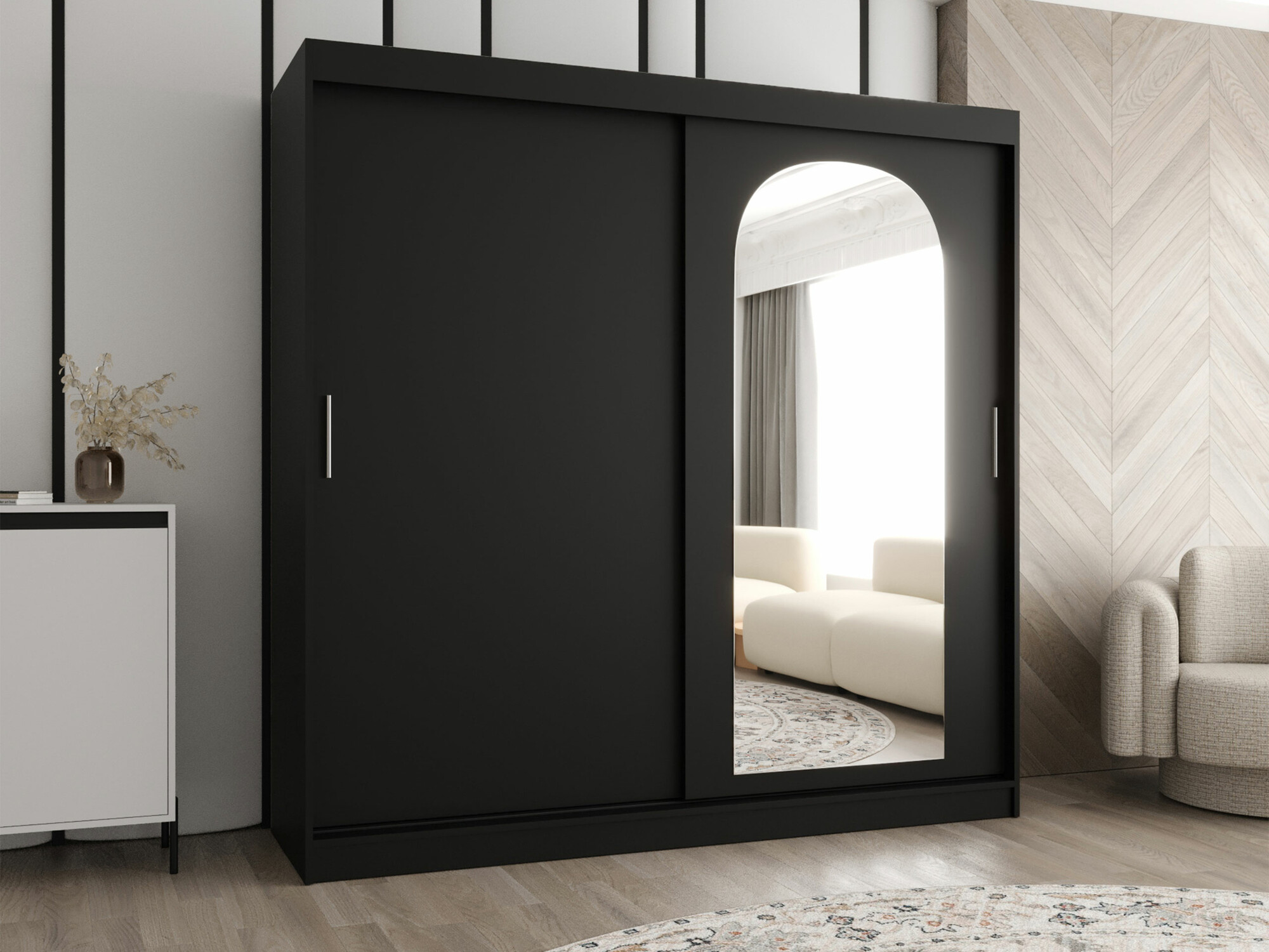 Wardrobe Hartford 499 (Black)
