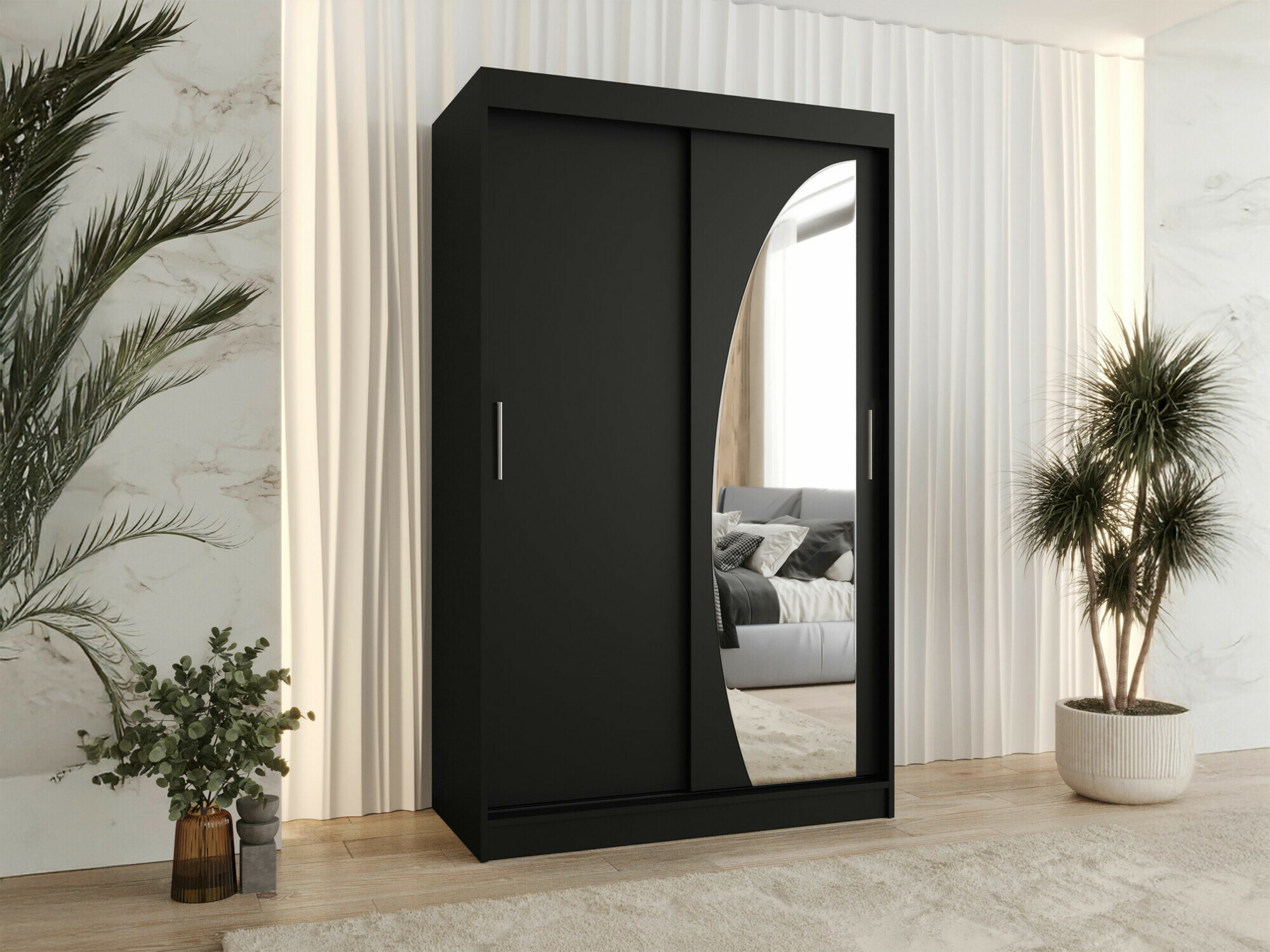 Wardrobe Hartford 501 (Black)