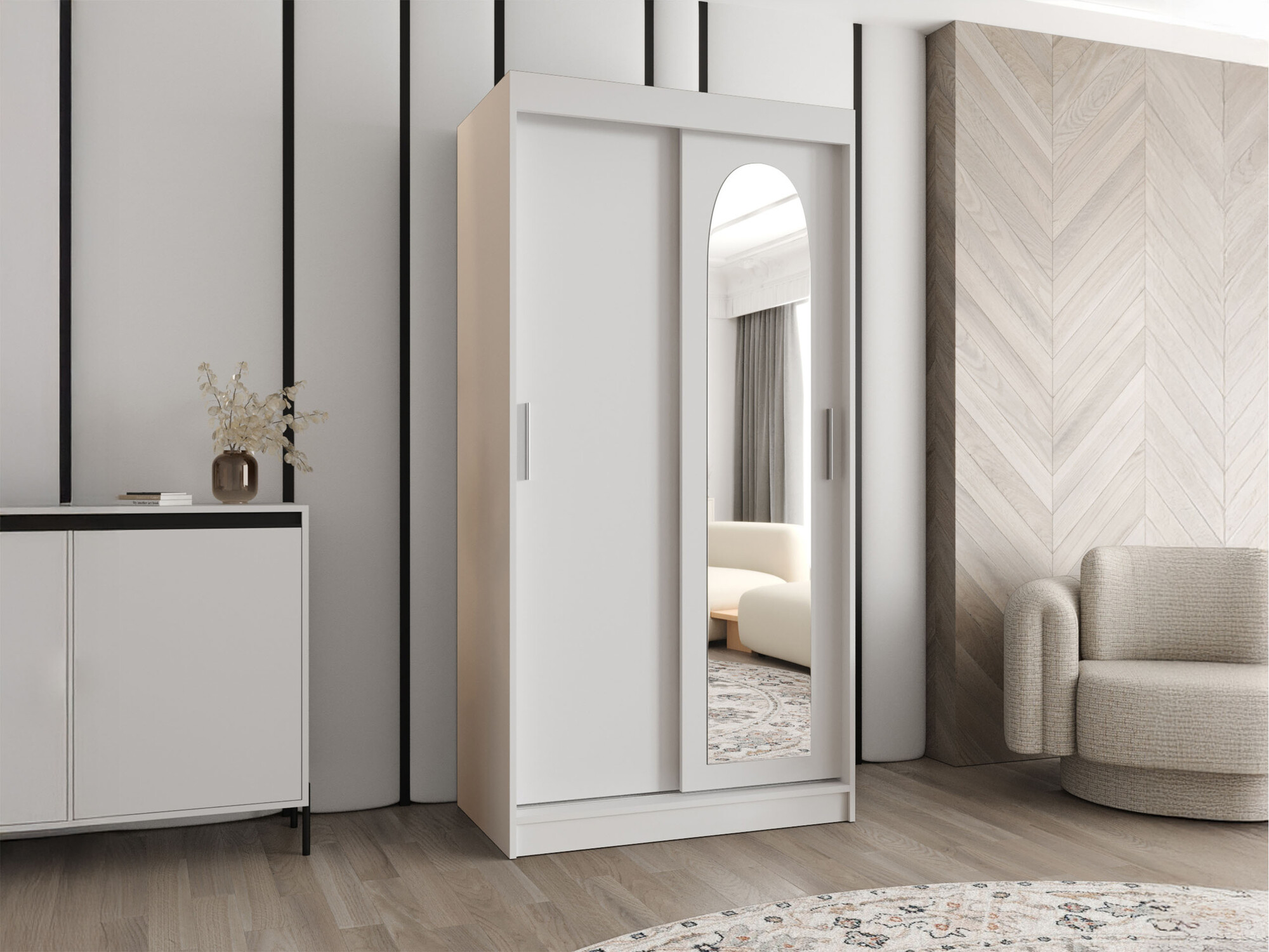 Wardrobe Hartford 505 (White)