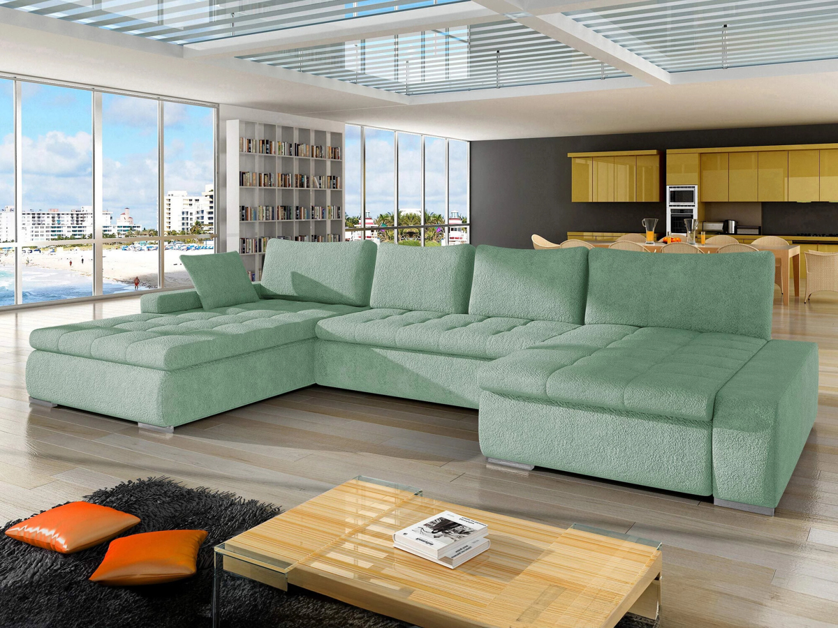 Corner sofa Comfivo 106 (Coral 55)