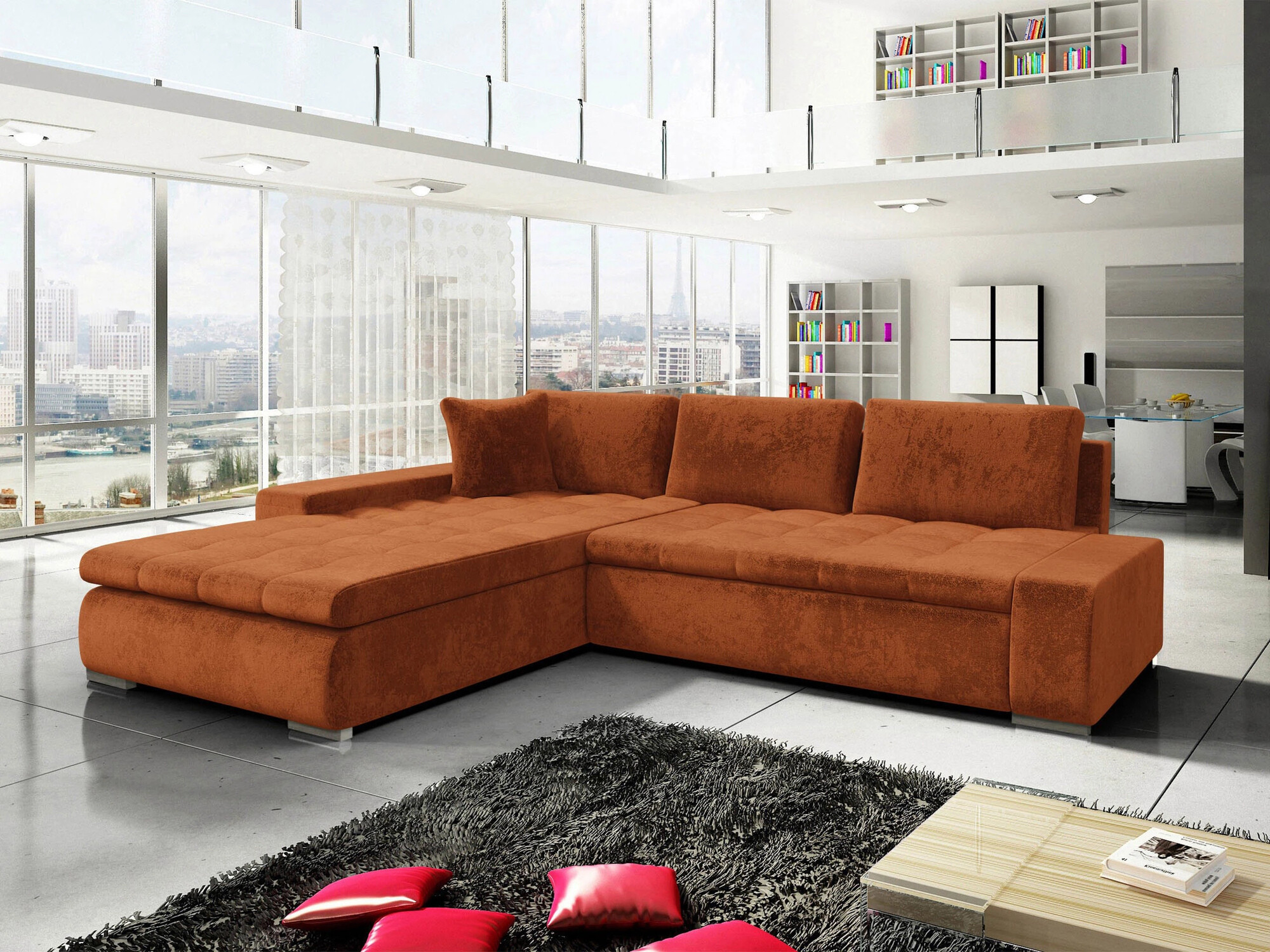 Corner sofa Comfivo 147 (Clara 215.02)
