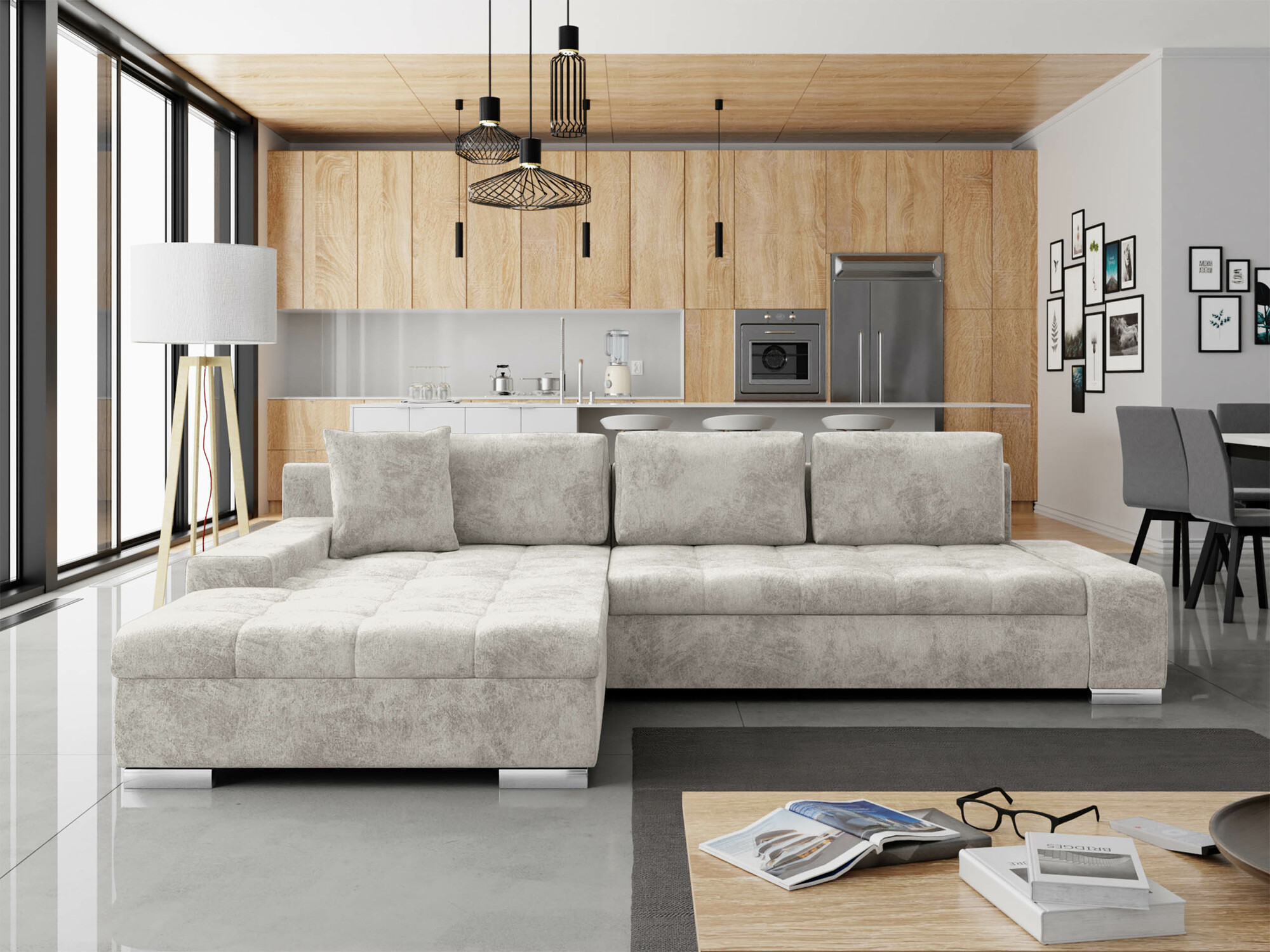 Corner sofa Comfivo Nitor II (Clara 215.19)