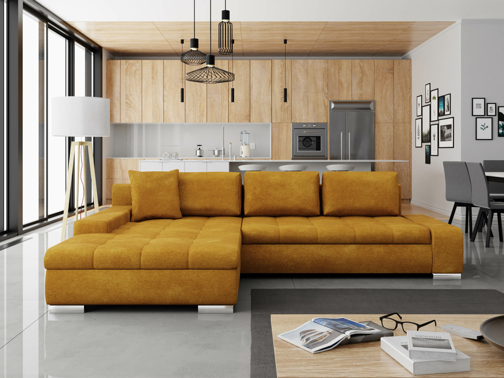 Corner sofa Comfivo Nitor II (Wave 05)