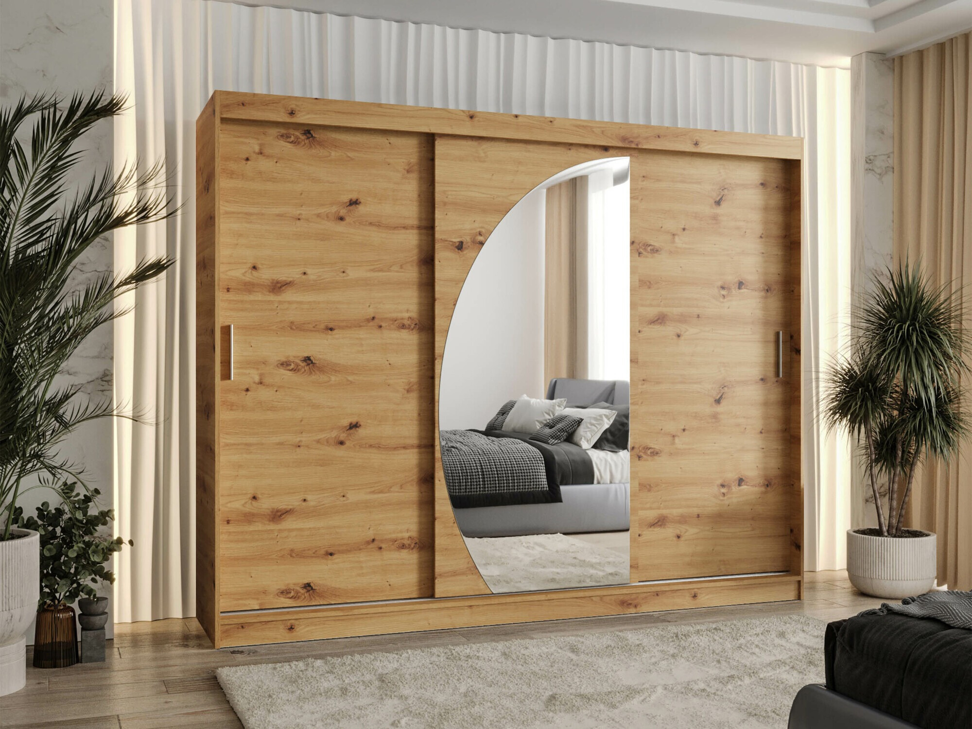 Wardrobe Hartford 508 (Artisan oak)