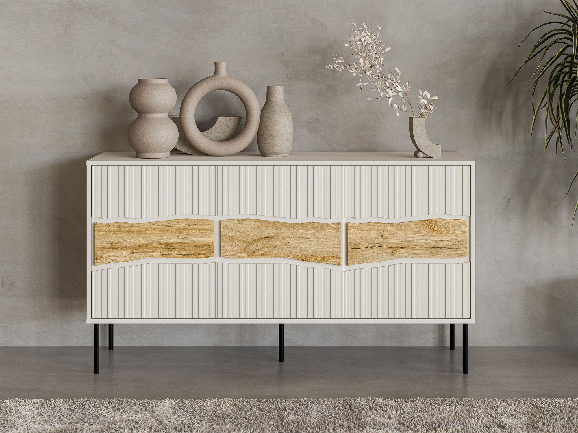 Sideboard Monevare 100 (Wotan Oak + Cashmere)