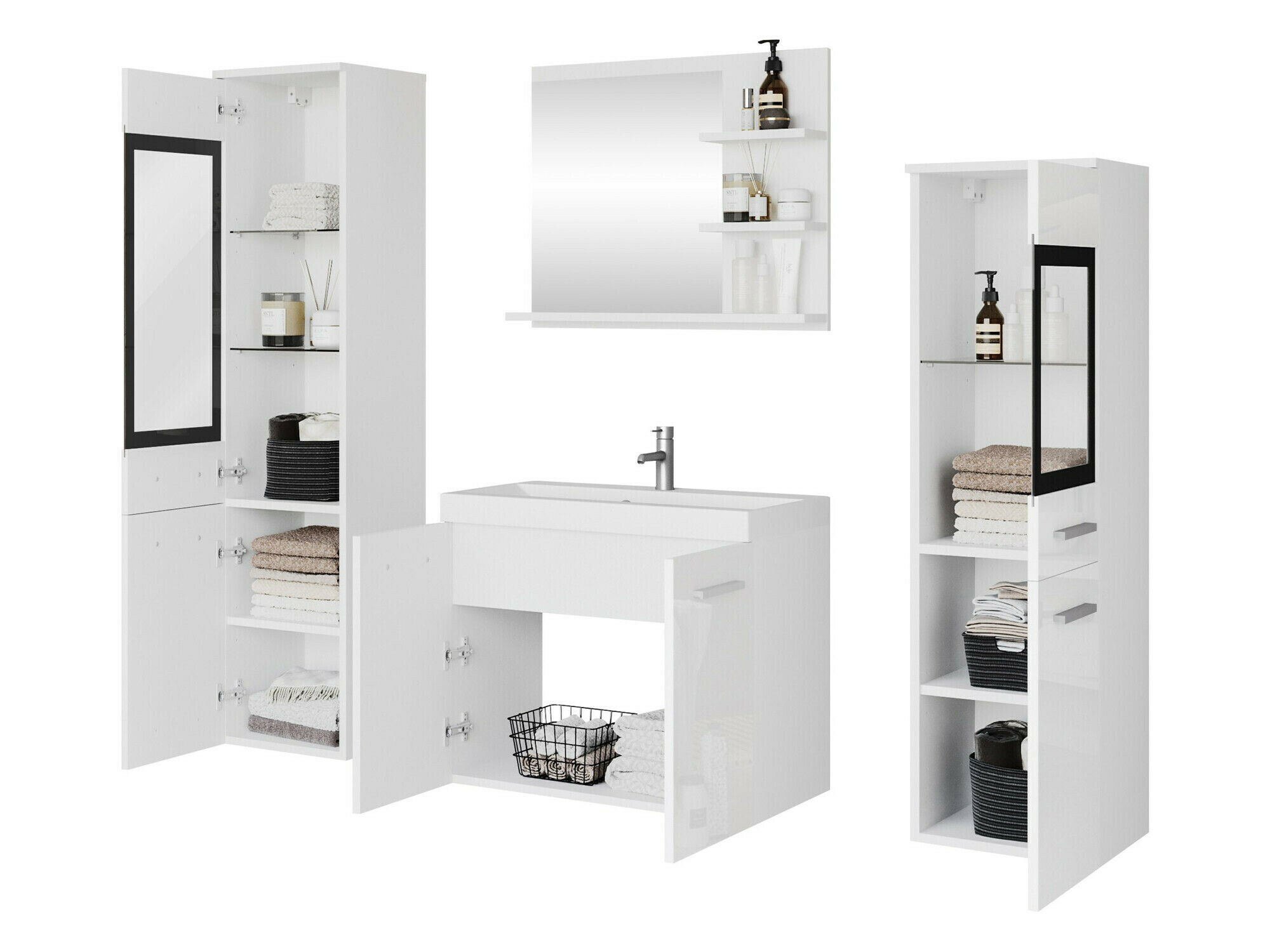 Bathroom set Scientia IV (Matera grey)
