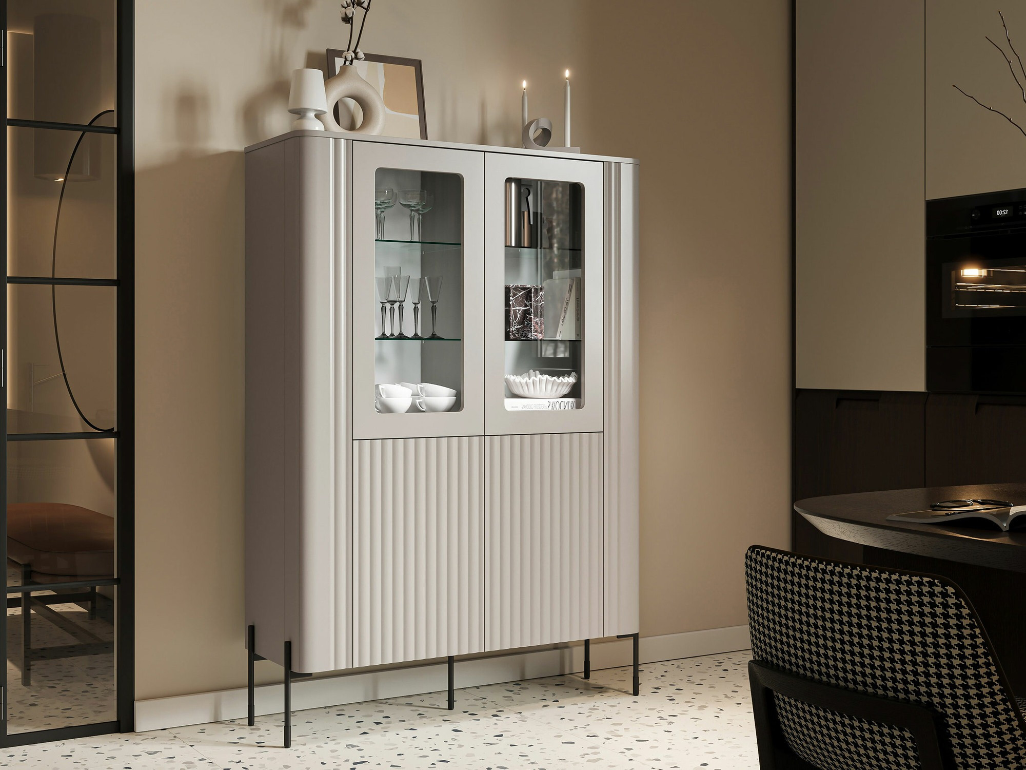 Bookcase Mavnue 103 (Cashmere)