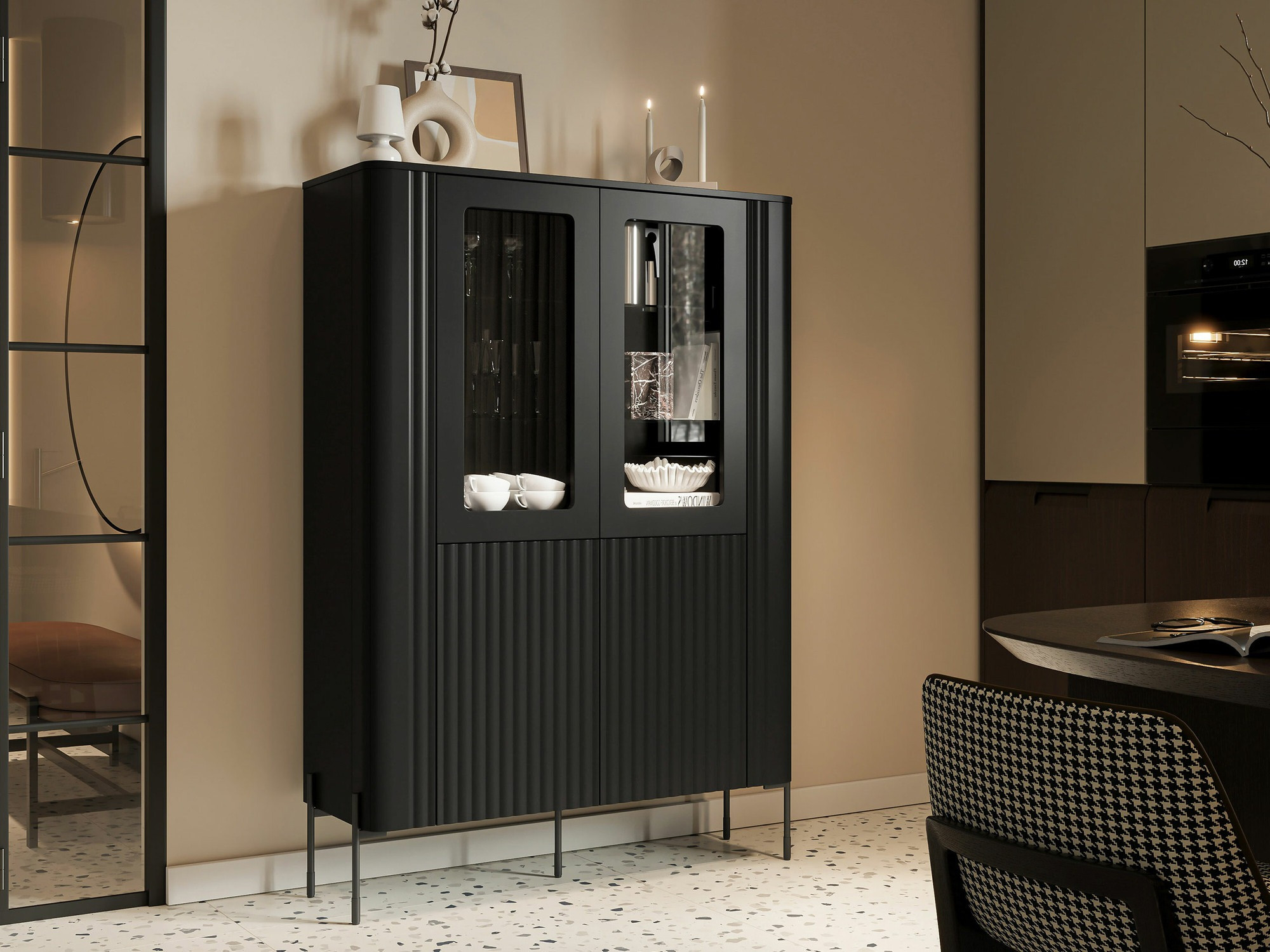 Bookcase Nobilitas (Black)